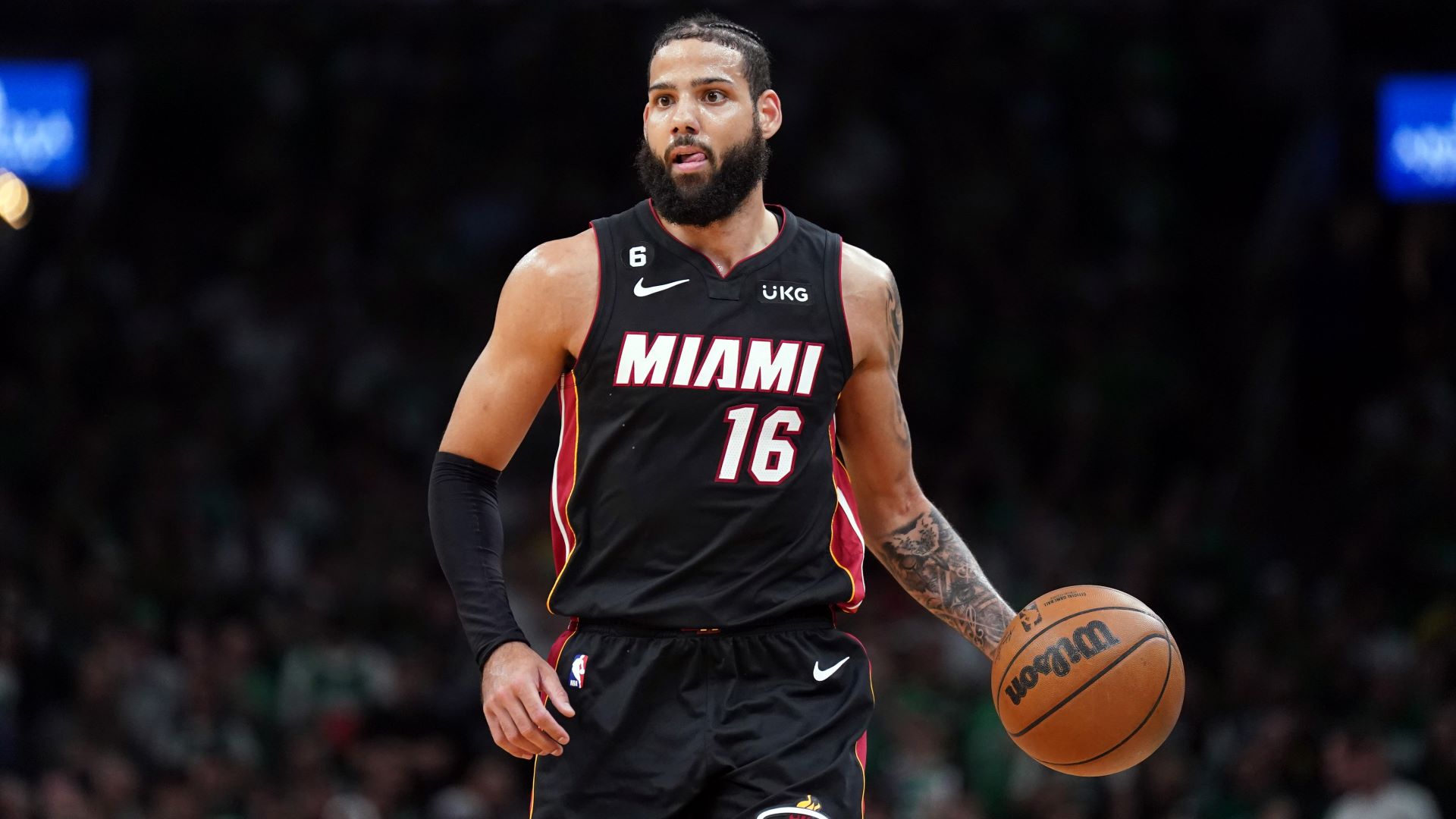 Miami Heat forward Caleb Martin