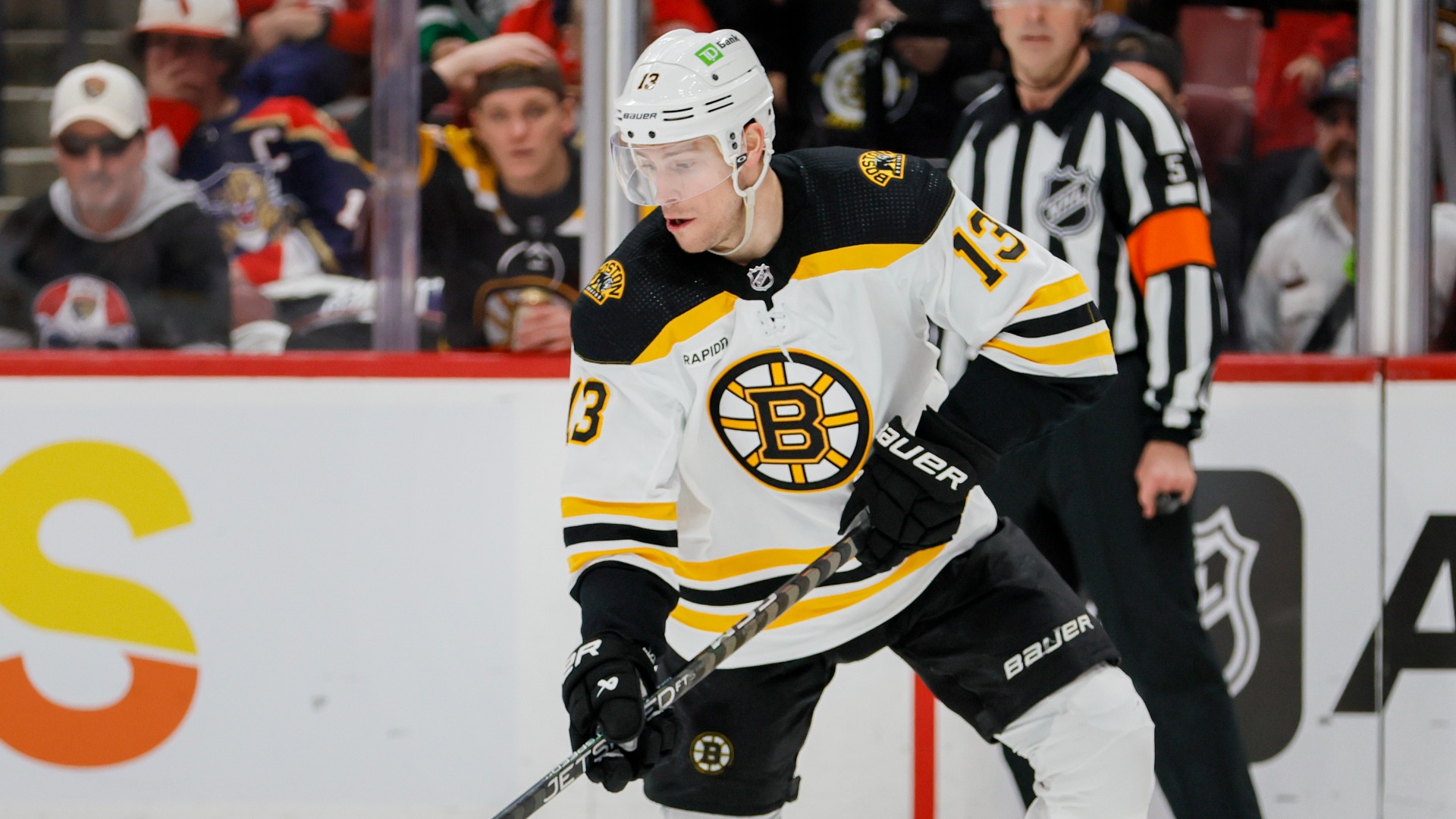 Boston Bruins center Charlie Coyle