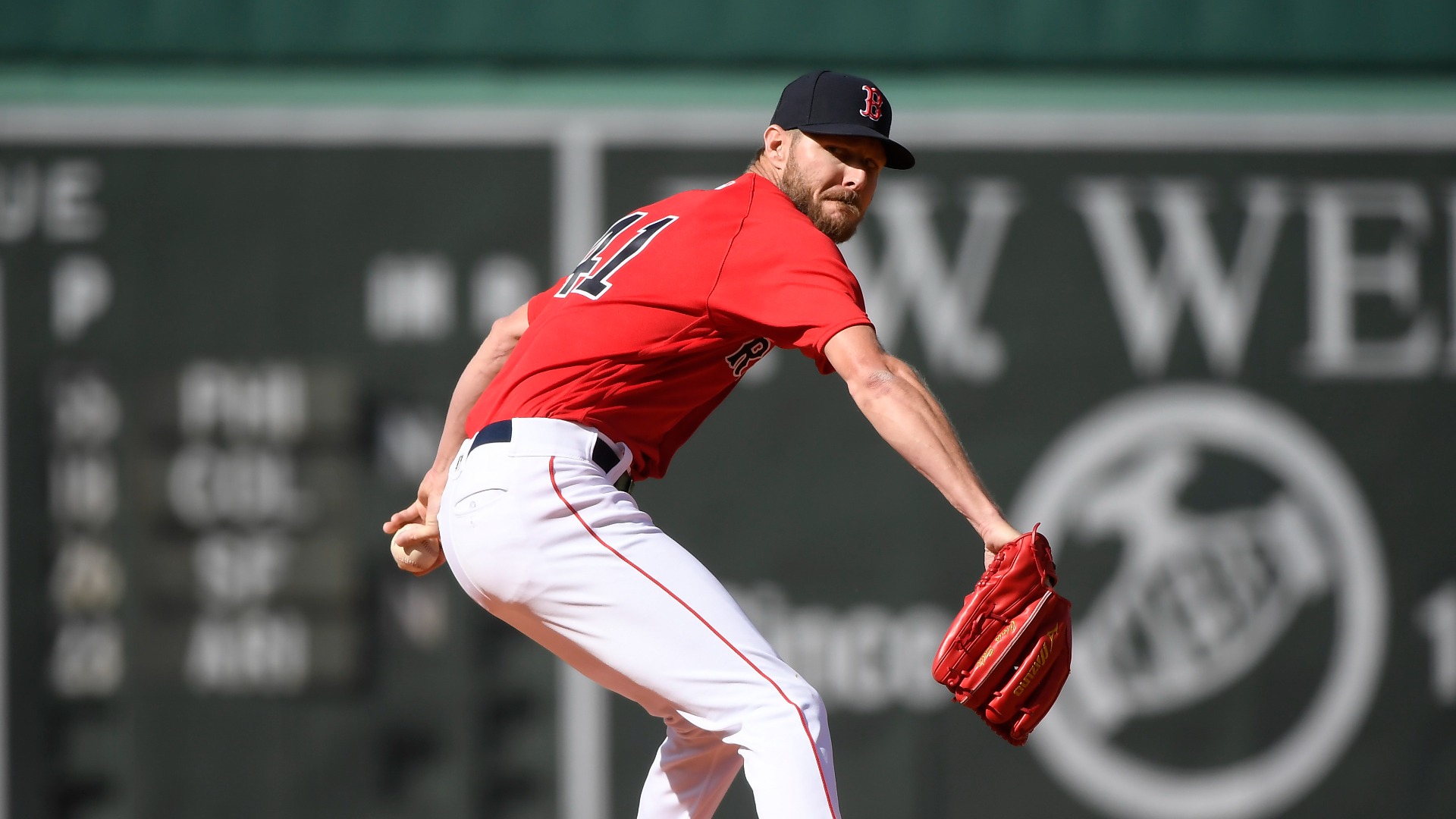 Boston Red Sox pitcher Chris Sale