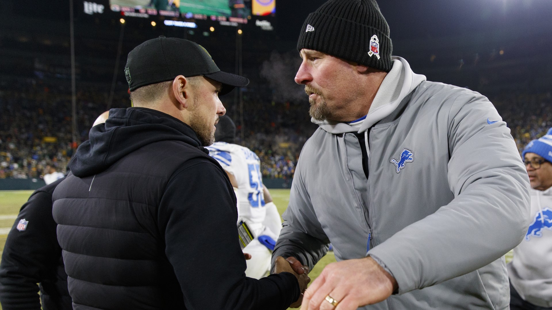 Detroit Lions head coach Dan Campbell