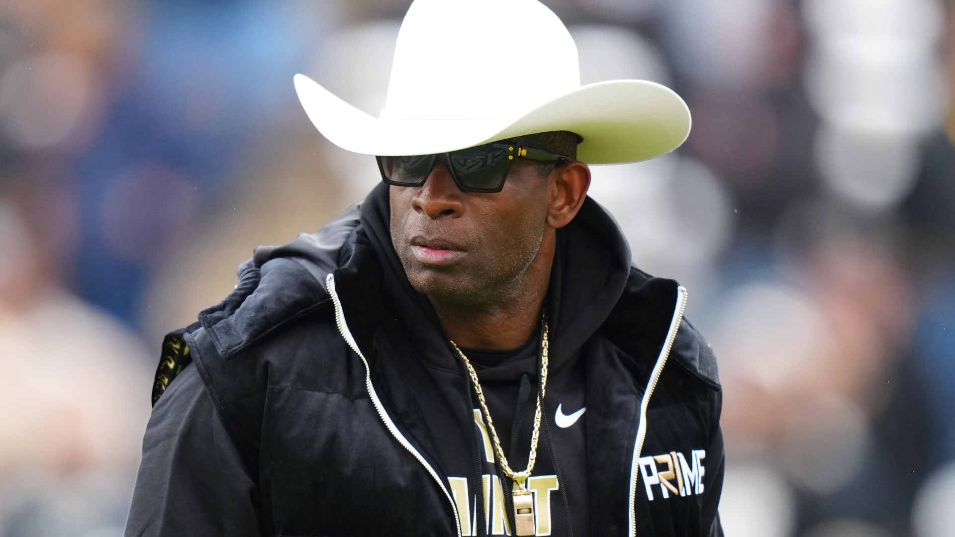 Colorado Buffaloes head coach Deion Sanders