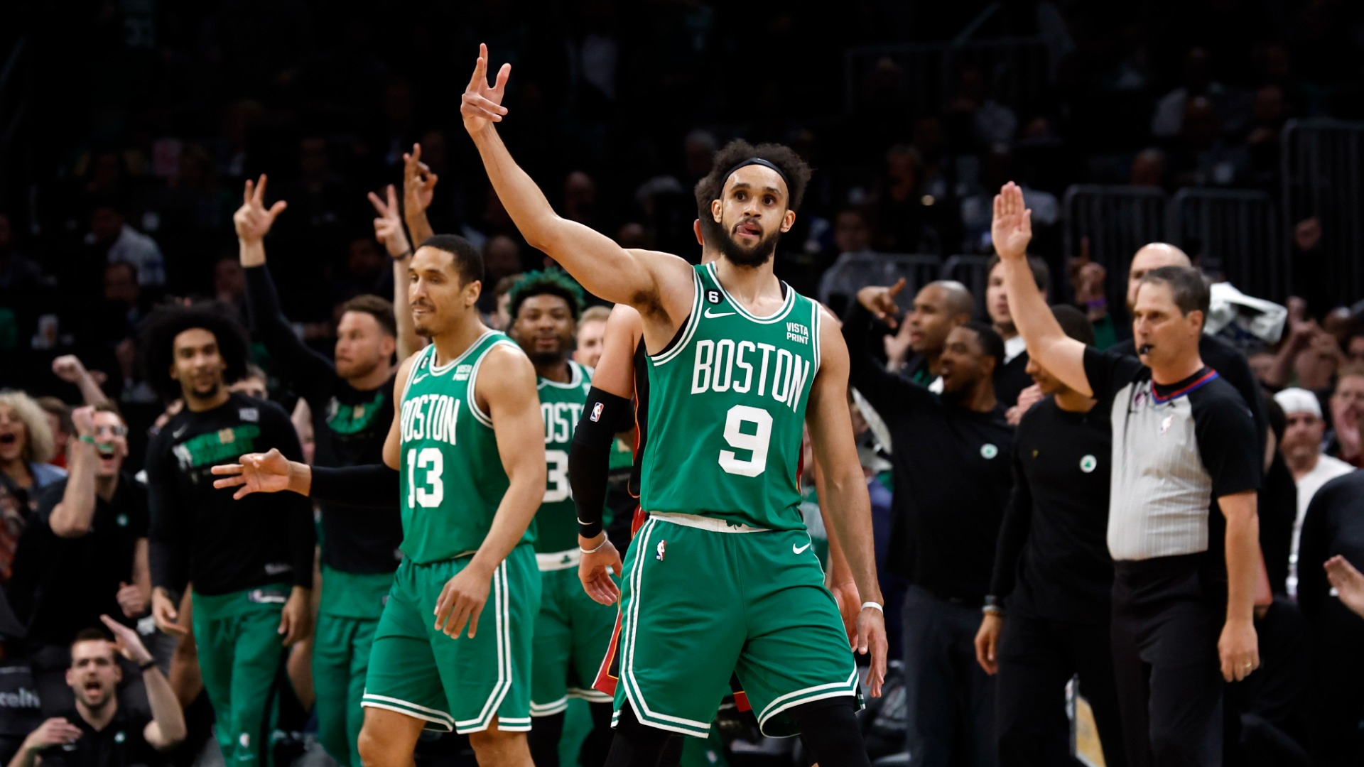 Boston Celtics guard Derrick White