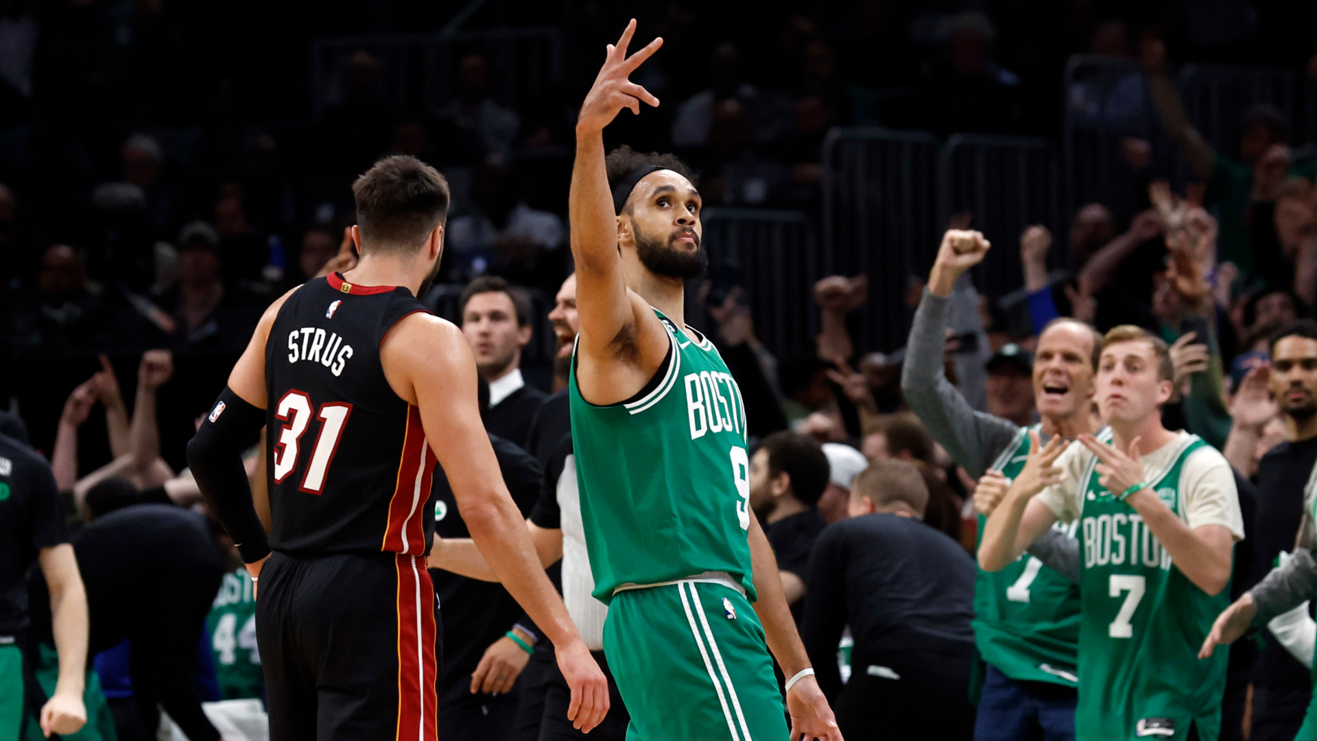 Boston Celtics guard Derrick White