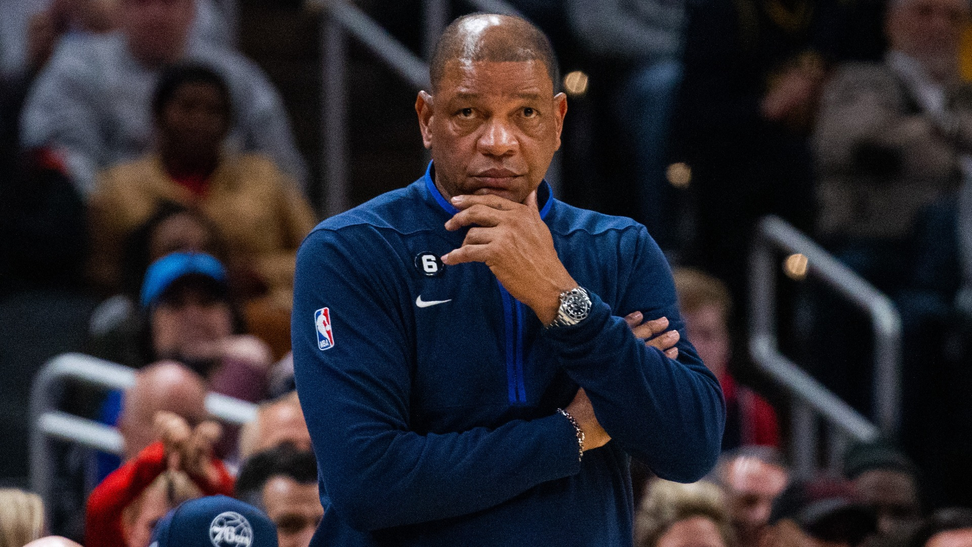 Philadelphia 76ers head coach Doc Rivers