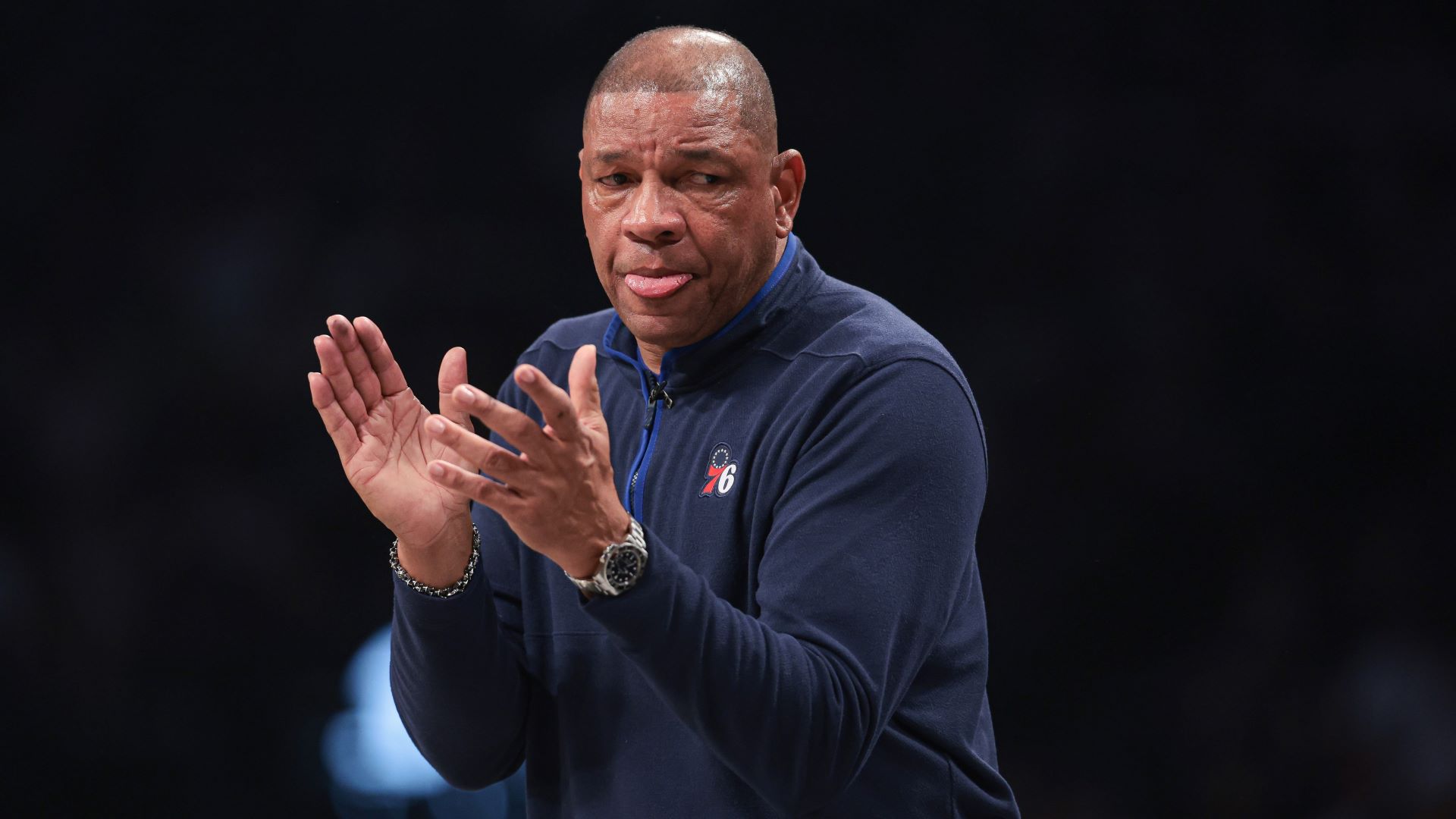 76ers head coach Doc Rivers