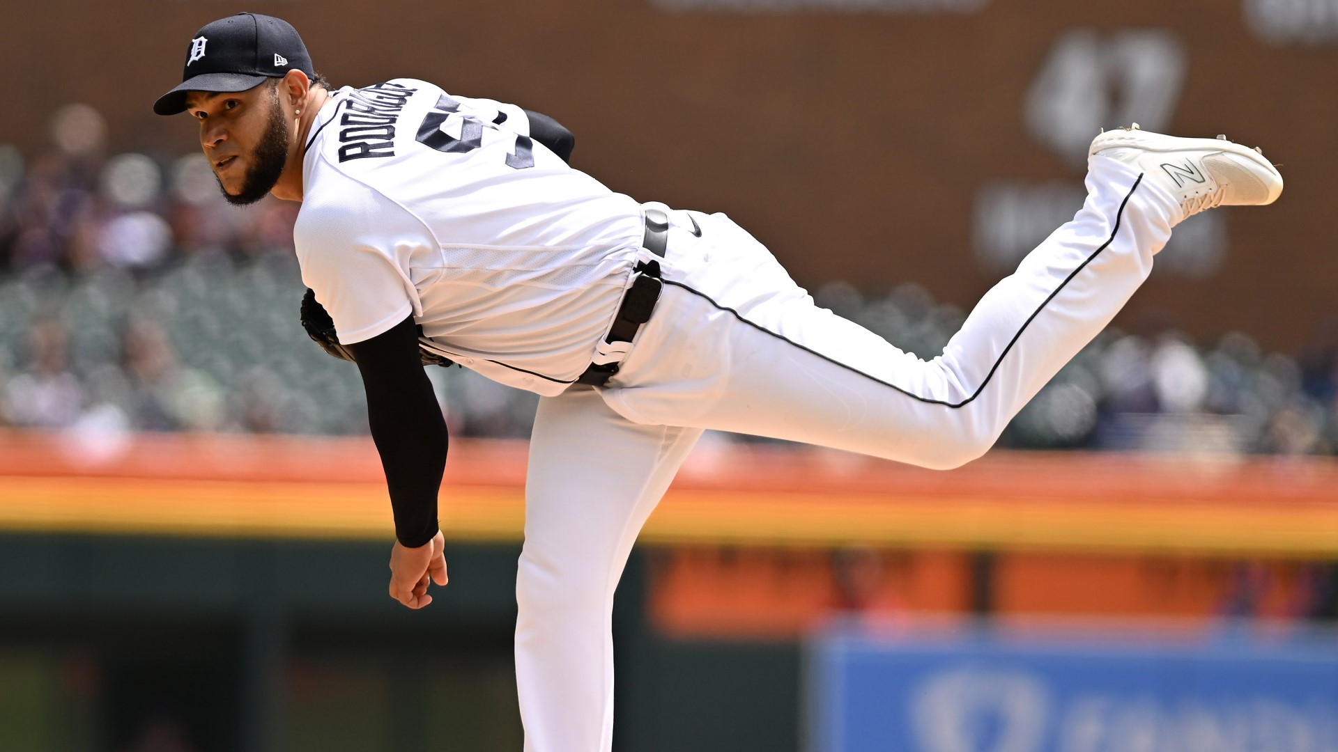 Detroit Tigers pitcher Eduardo Rodriguez