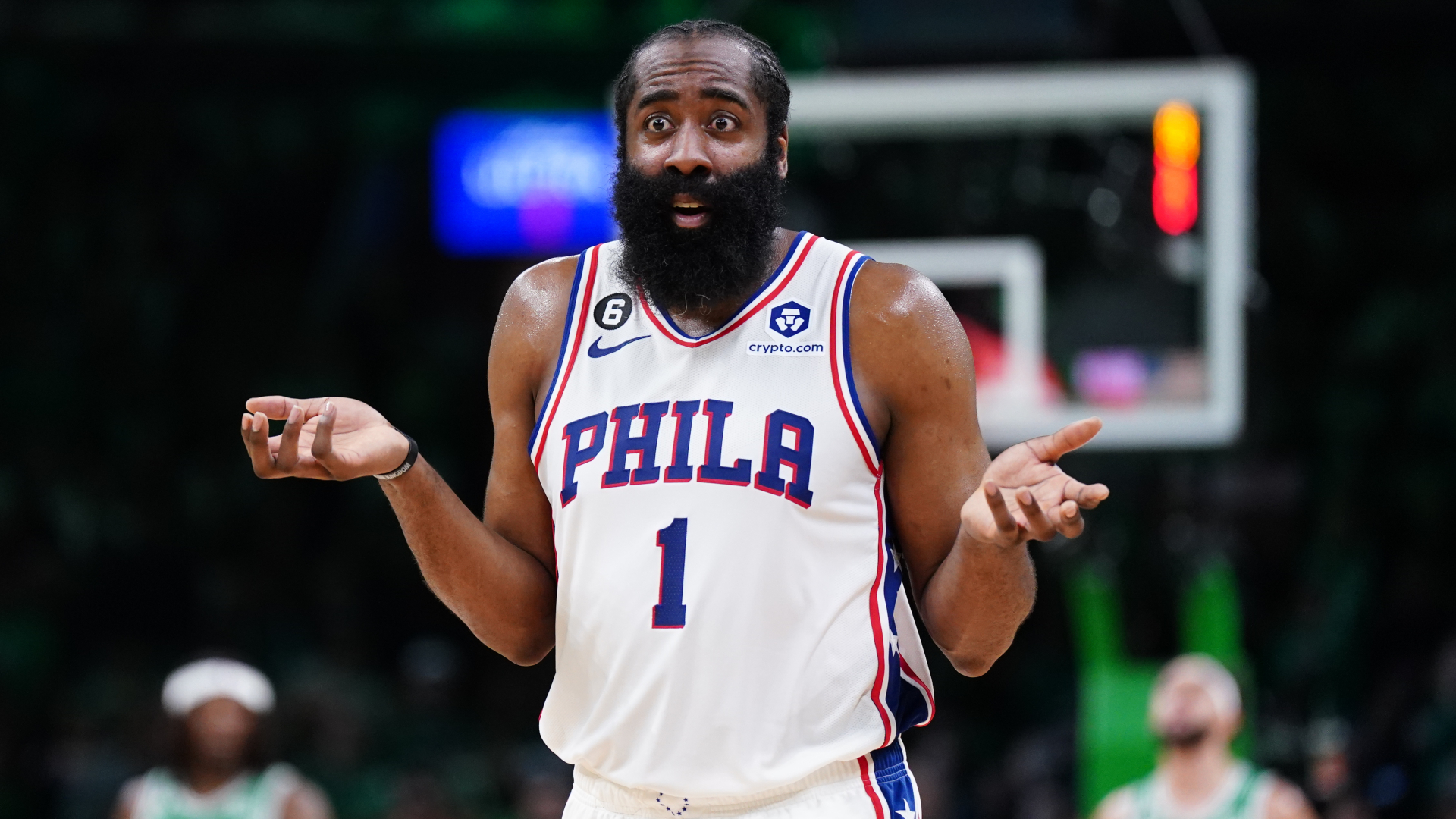 Philadelphia 76ers guard James Harden
