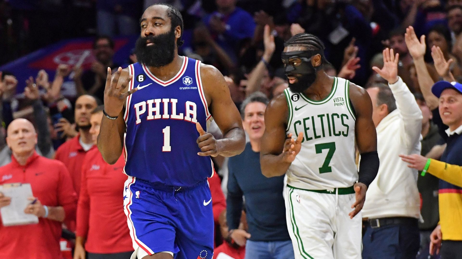 Philadelphia 76ers guard James Harden