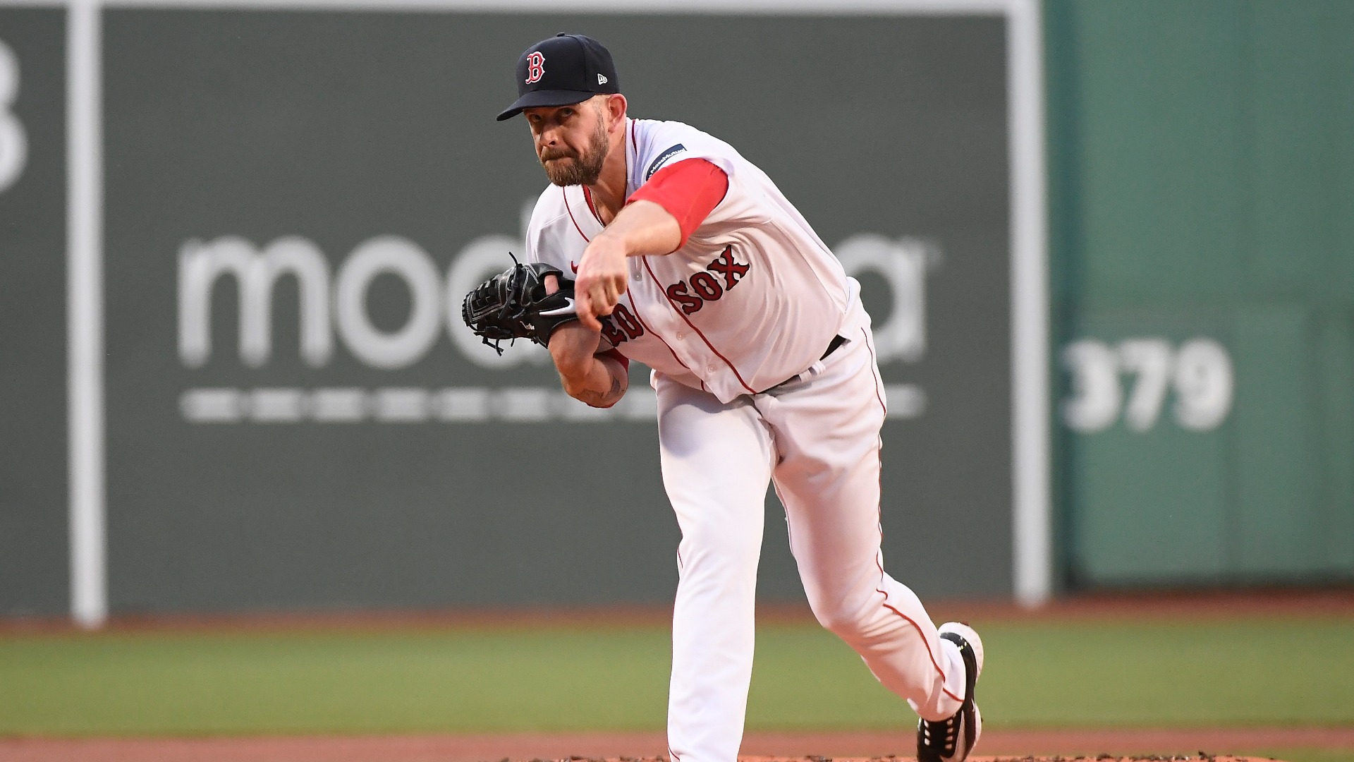 Boston Red Sox pitcher James Paxton