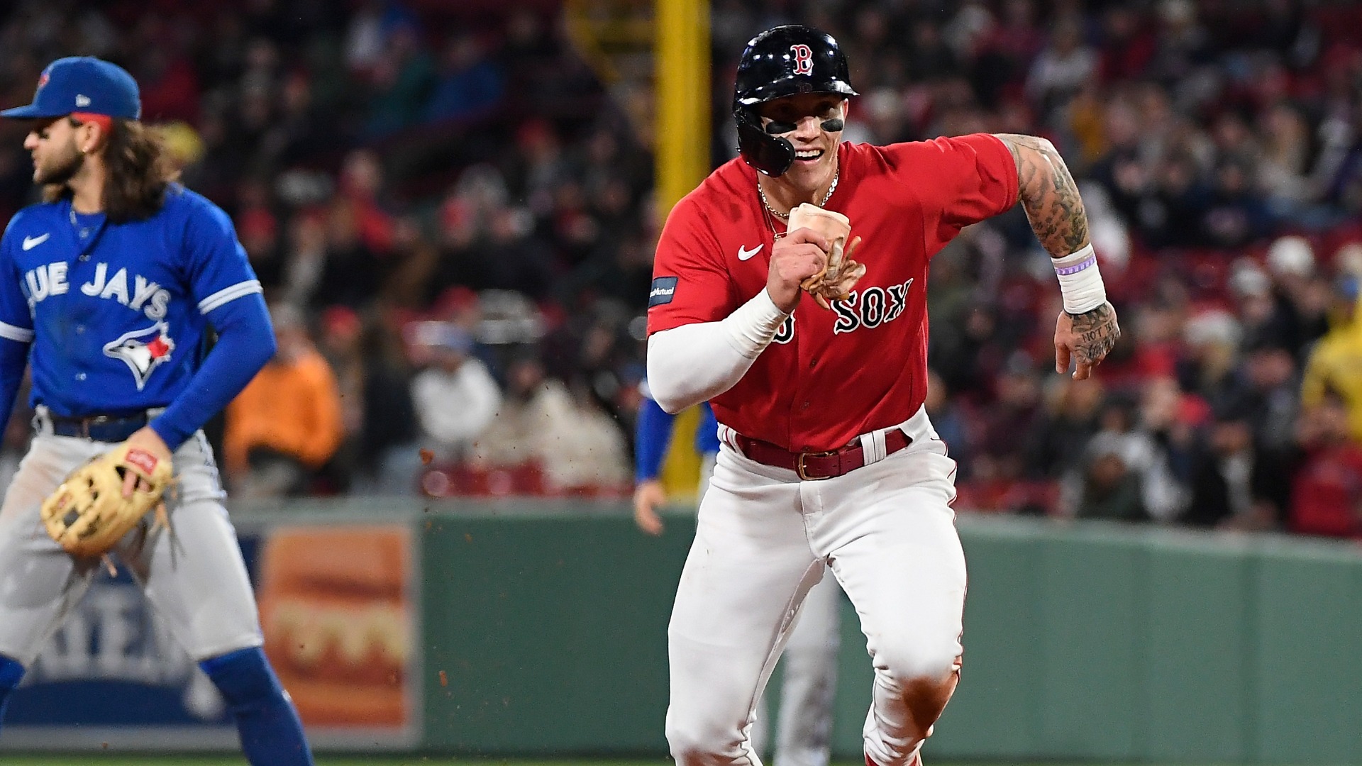 Boston Red Sox center fielder Jarren Duran