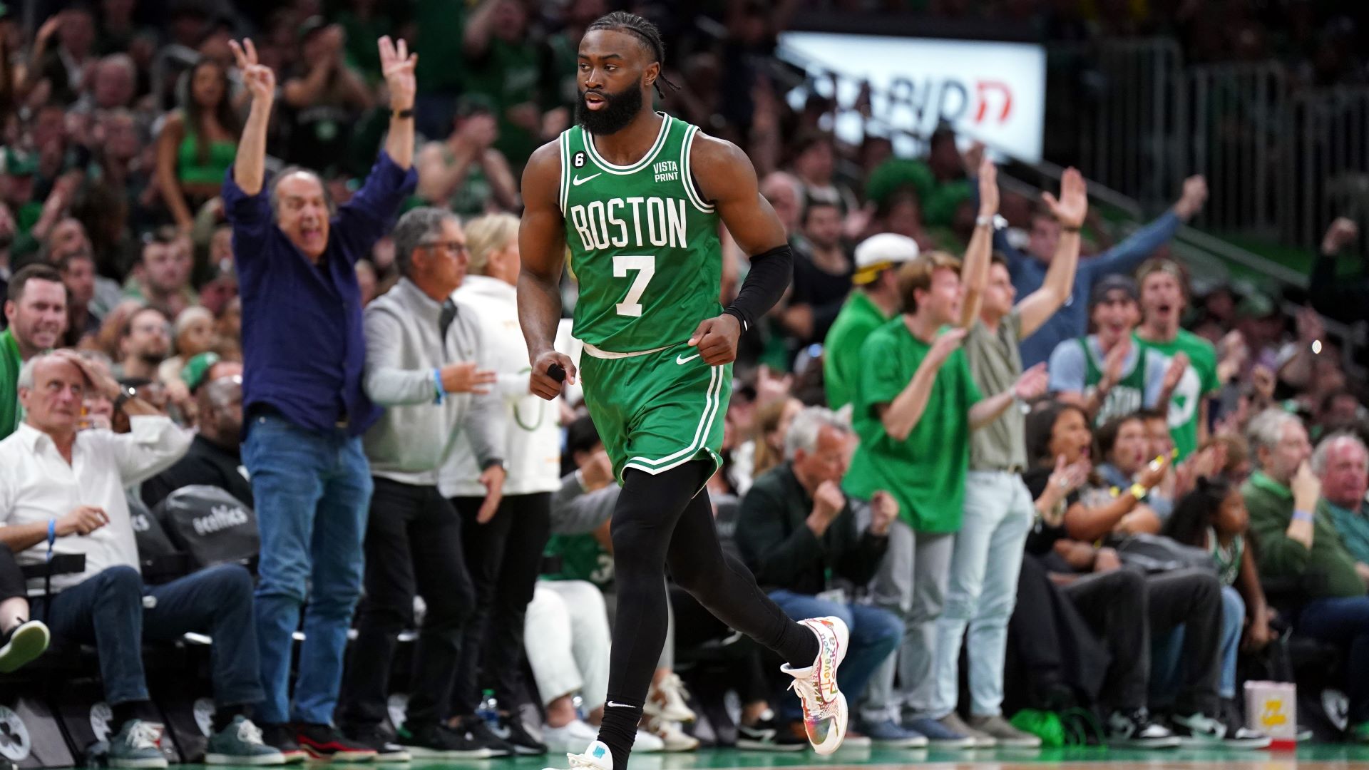 Boston Celtics guard Jaylen Brown
