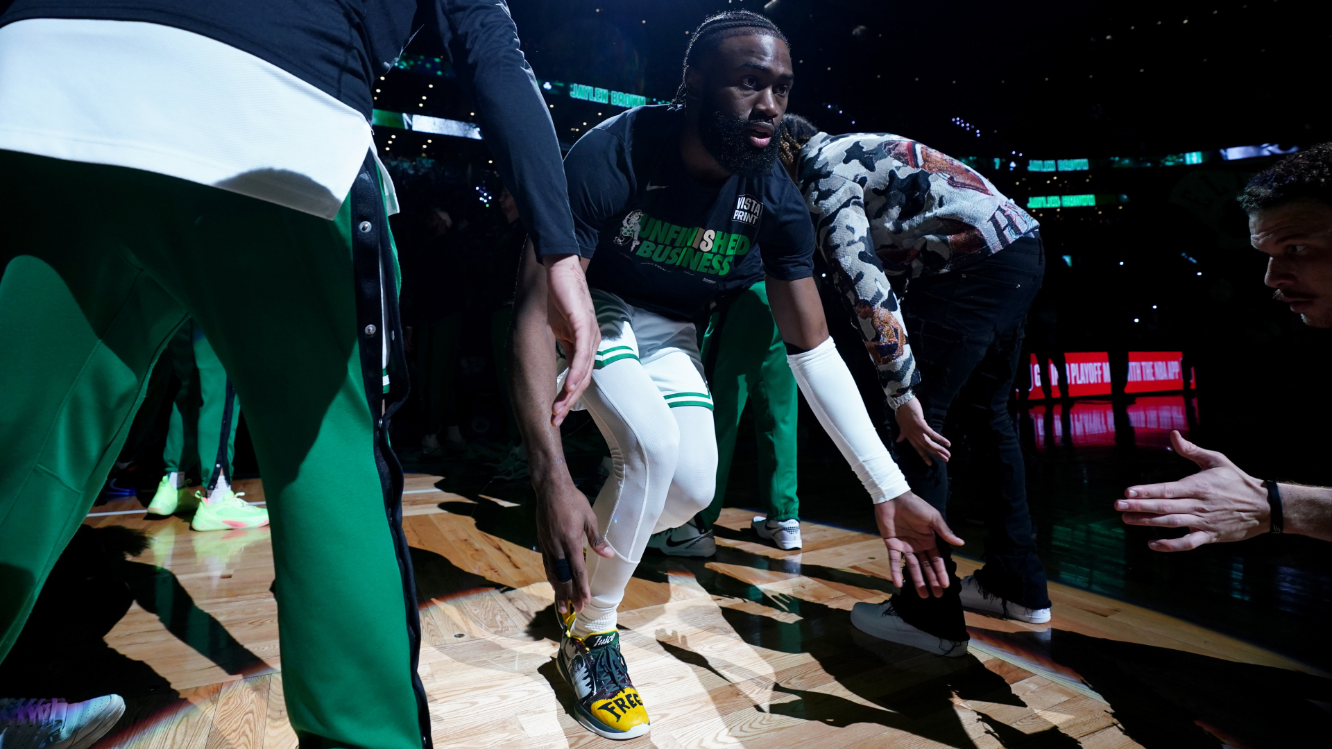 Boston Celtics guard Jaylen Brown