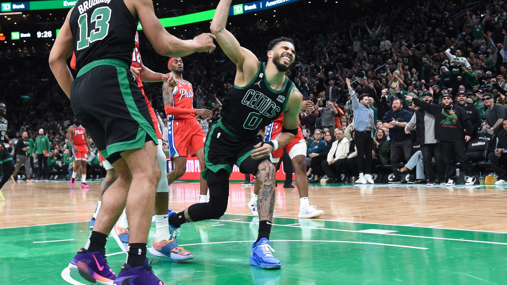 Boston Celtics forward Jayson Tatum
