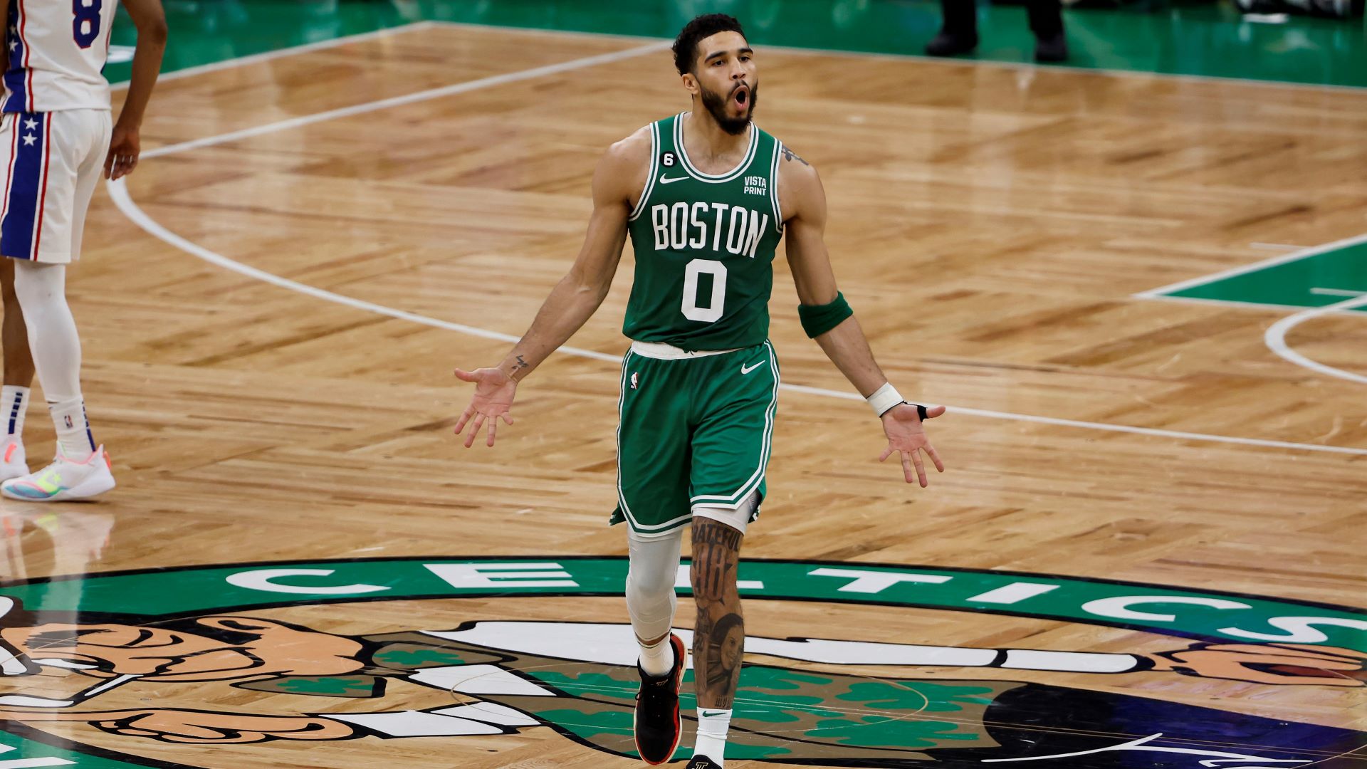 Boston Celtics star Jayson Tatum