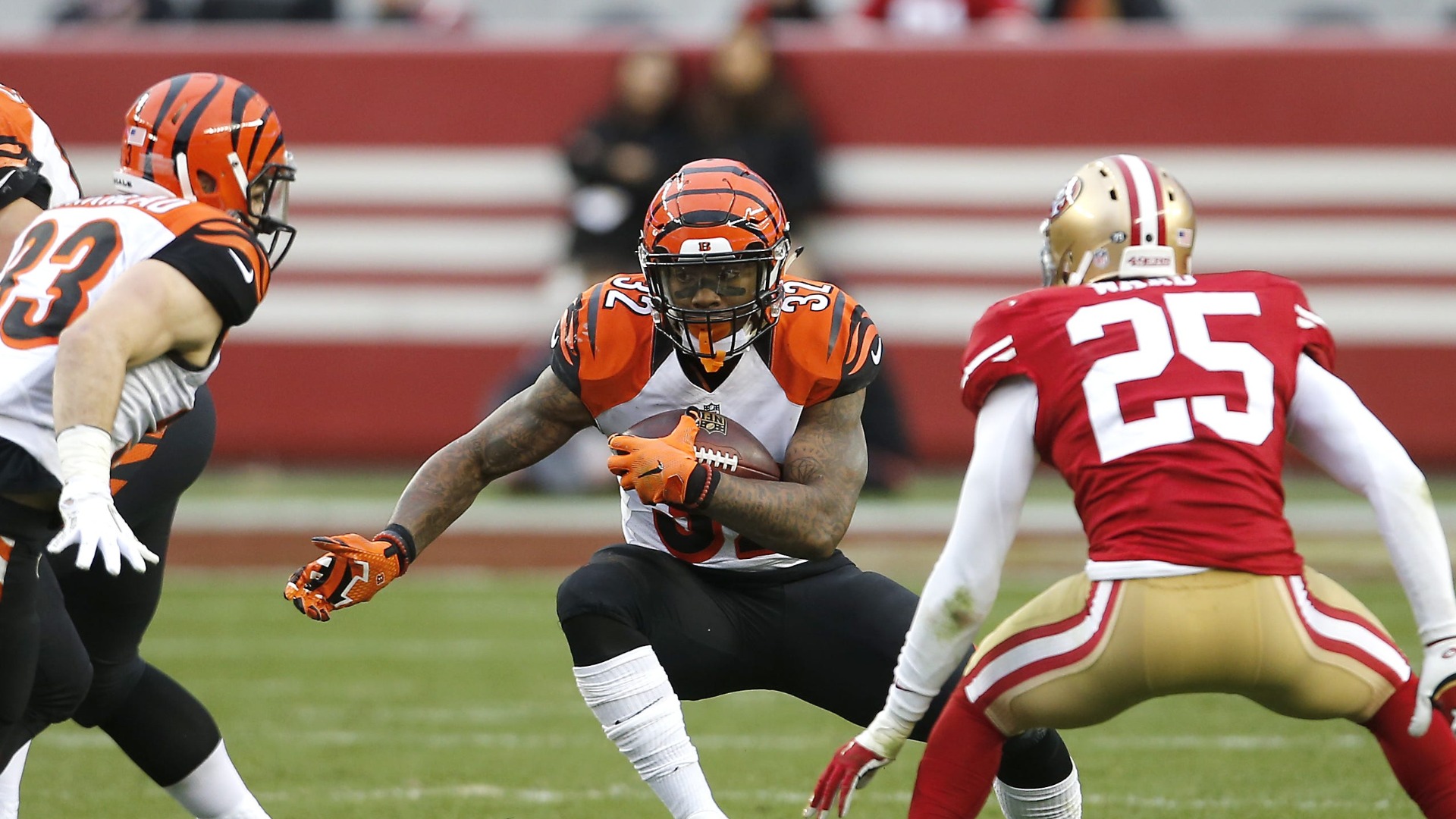 Cincinnati Bengals running back Jeremy Hill