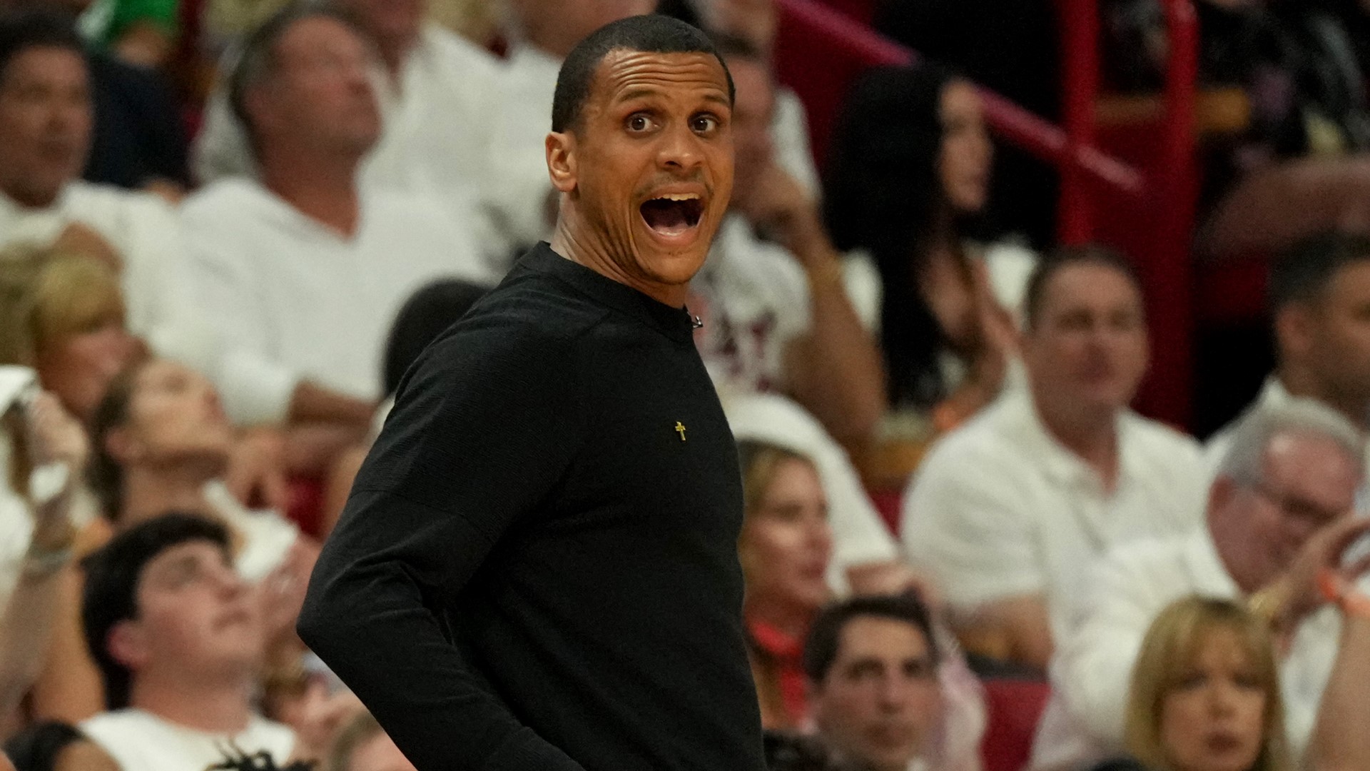 Boston Celtics coach Joe Mazzulla