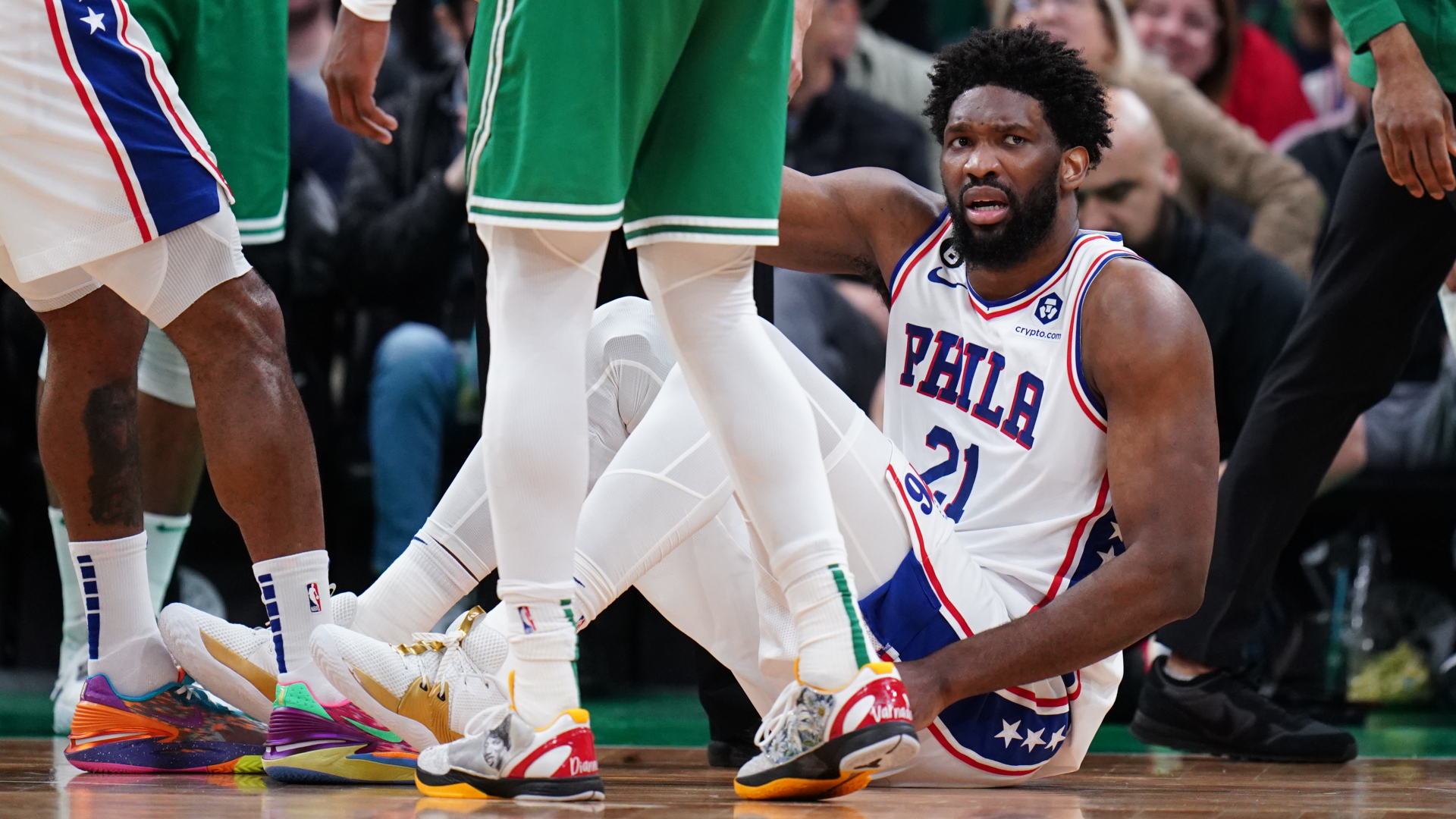 Philadelphia 76ers center Joel Embiid