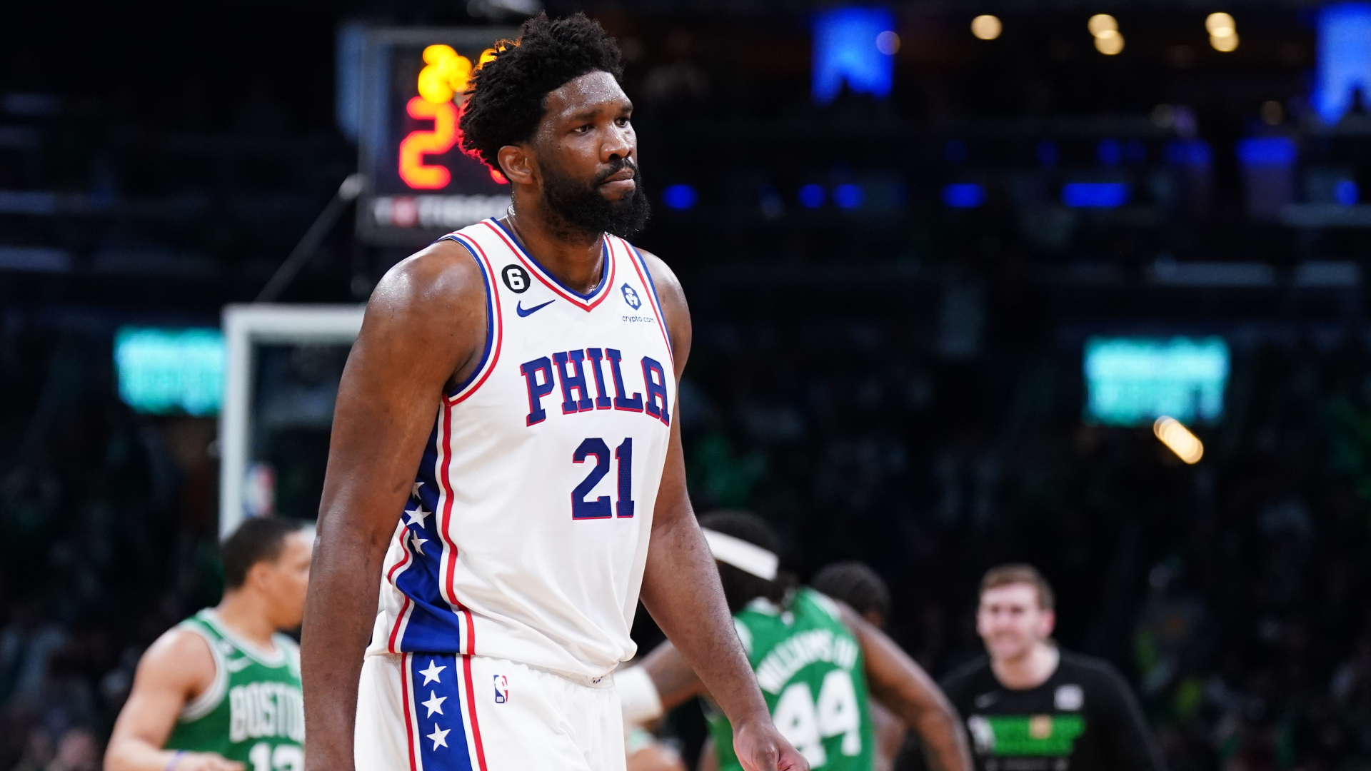 Philadelphia 76ers center Joel Embiid