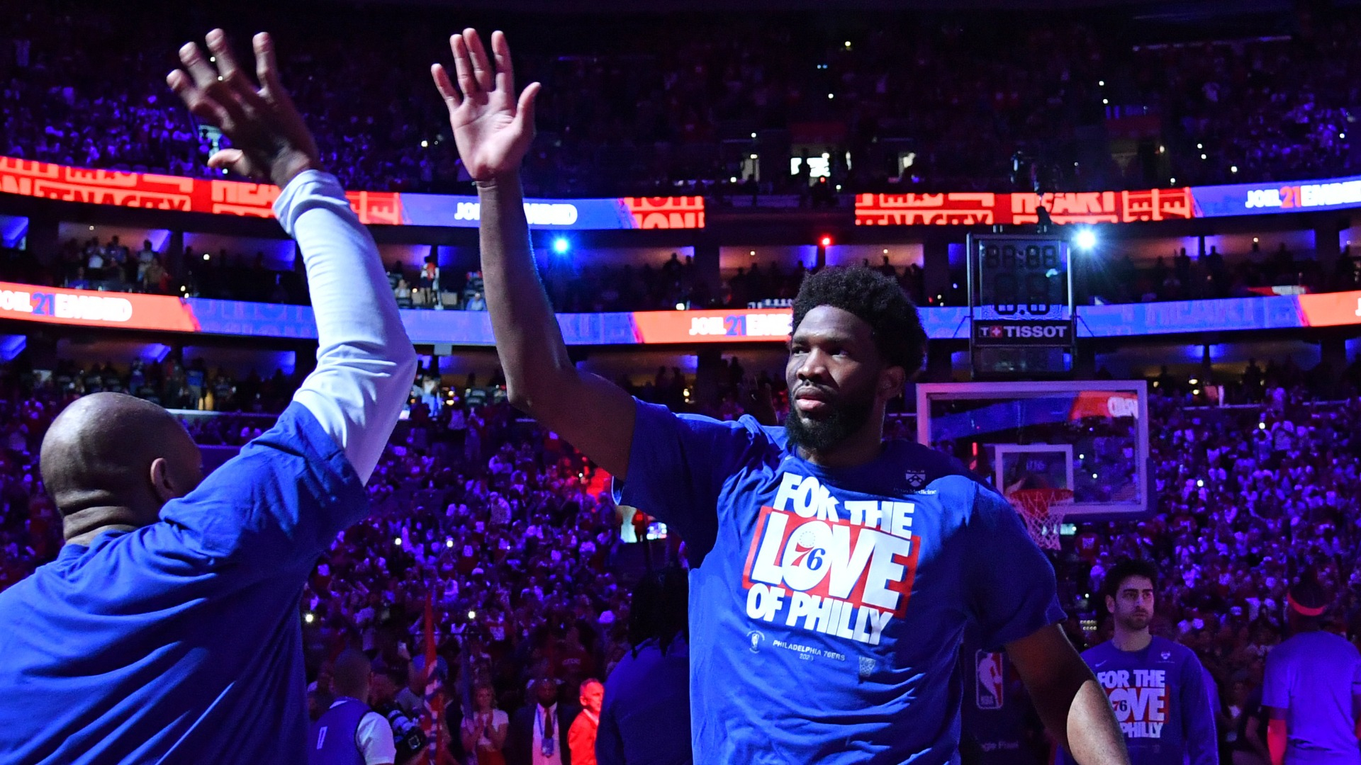 Philadelphia 76ers center Joel Embiid