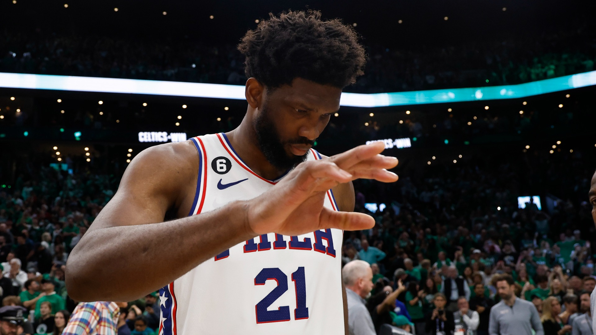 Philadelphia 76ers center Joel Embiid