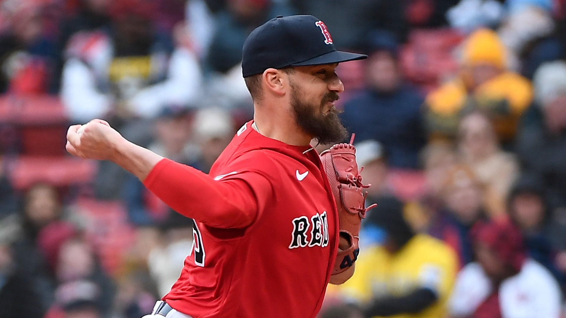 Boston Red Sox relief pitcher John Schreiber