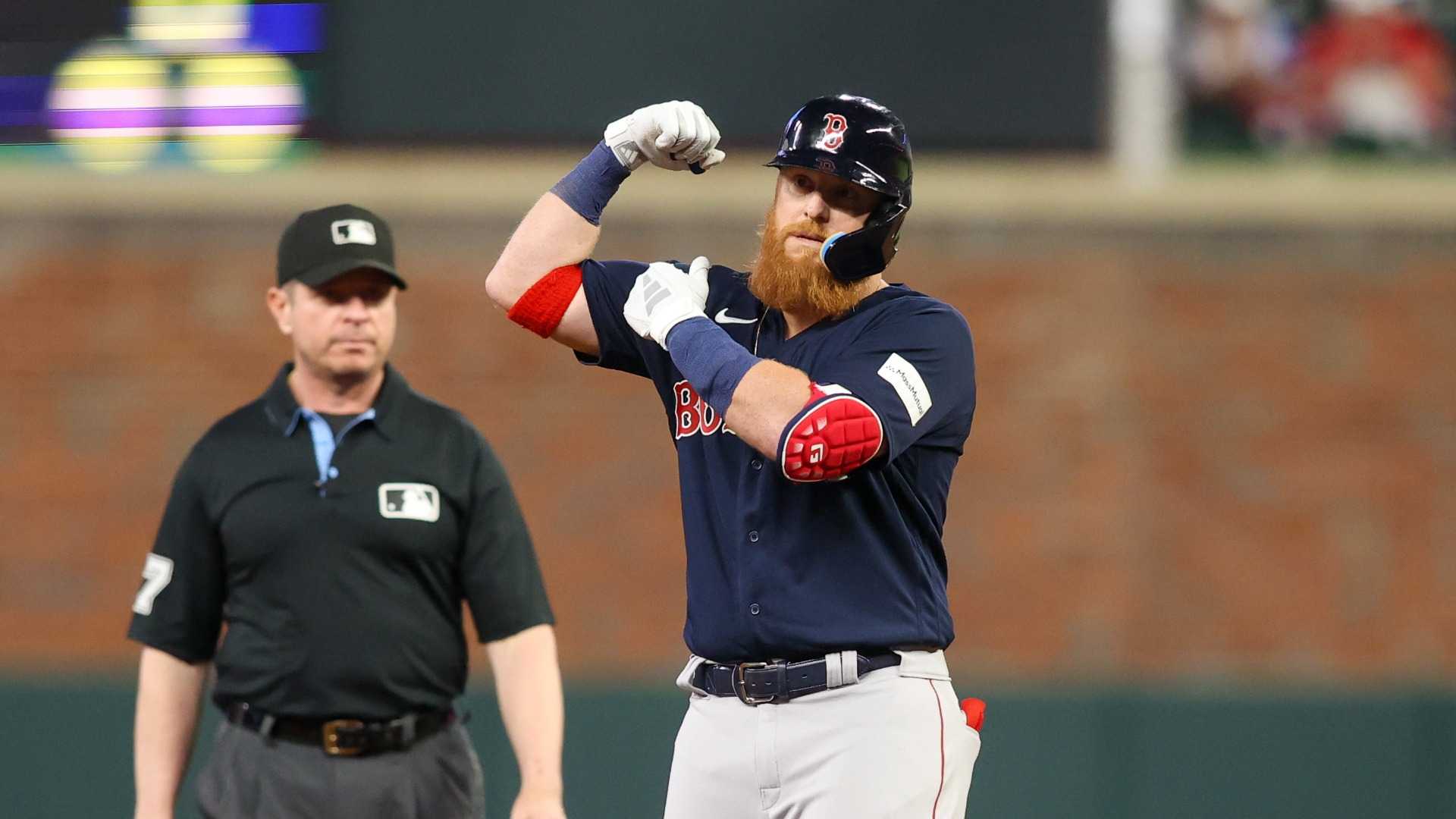 Boston Red Sox designated hitter Justin Turner