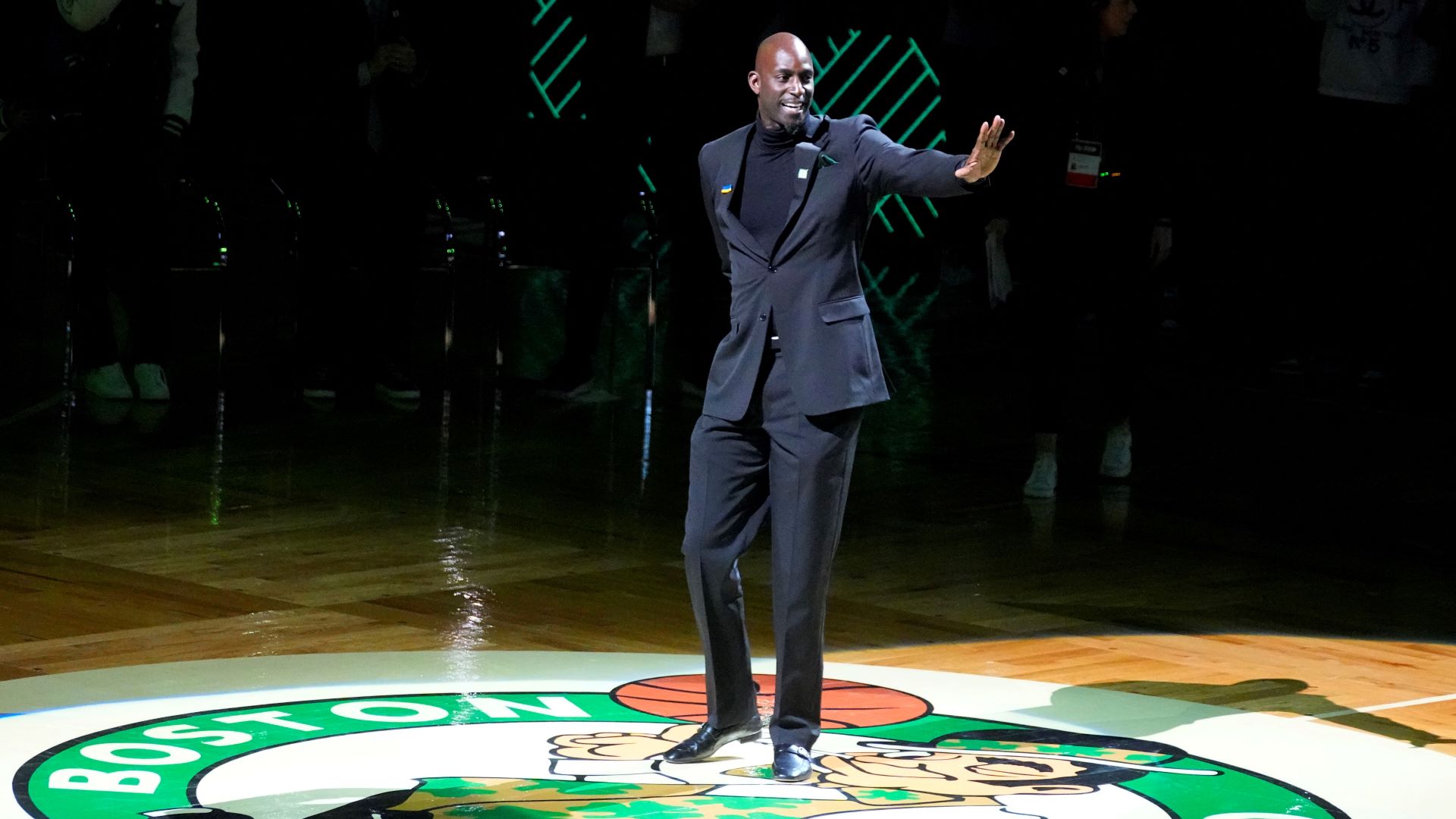 Former Boston Celtics forward Kevin Garnett