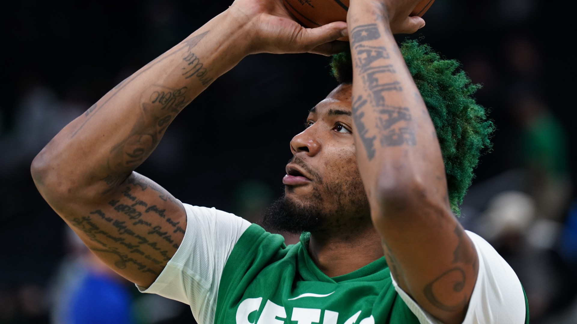 Boston Celtics guard Marcus Smart