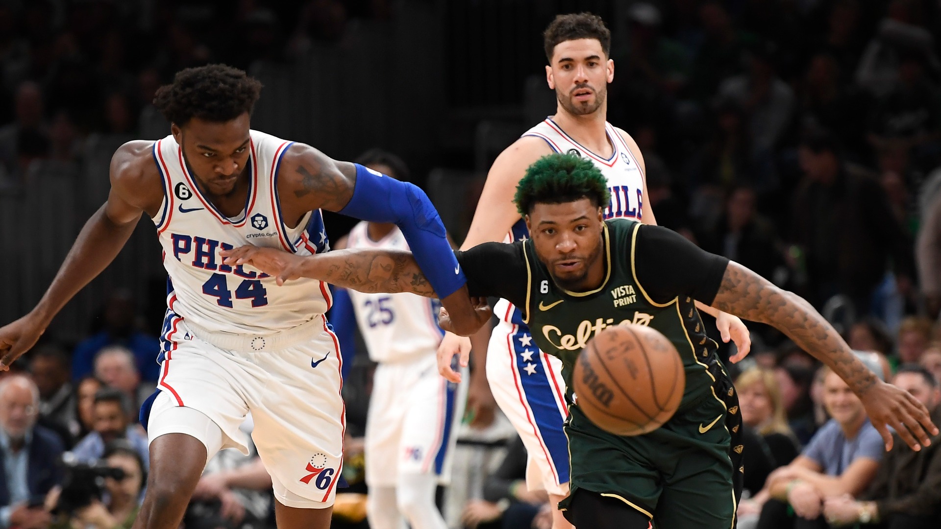 Boston Celtics guard Marcus Smart