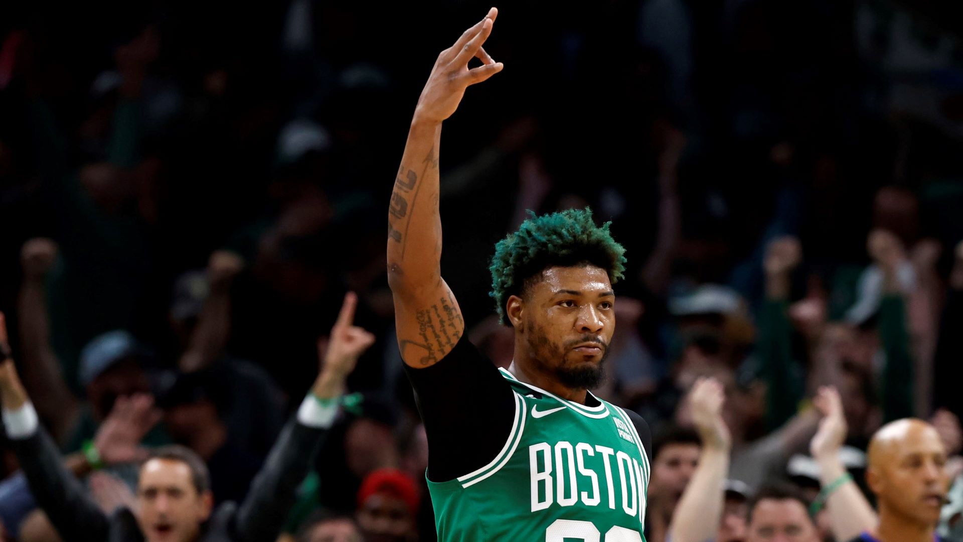 Boston Celtics guard Marcus Smart