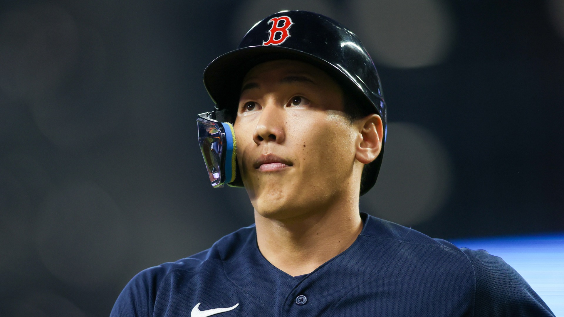 Boston Red Sox left fielder Masataka Yoshida