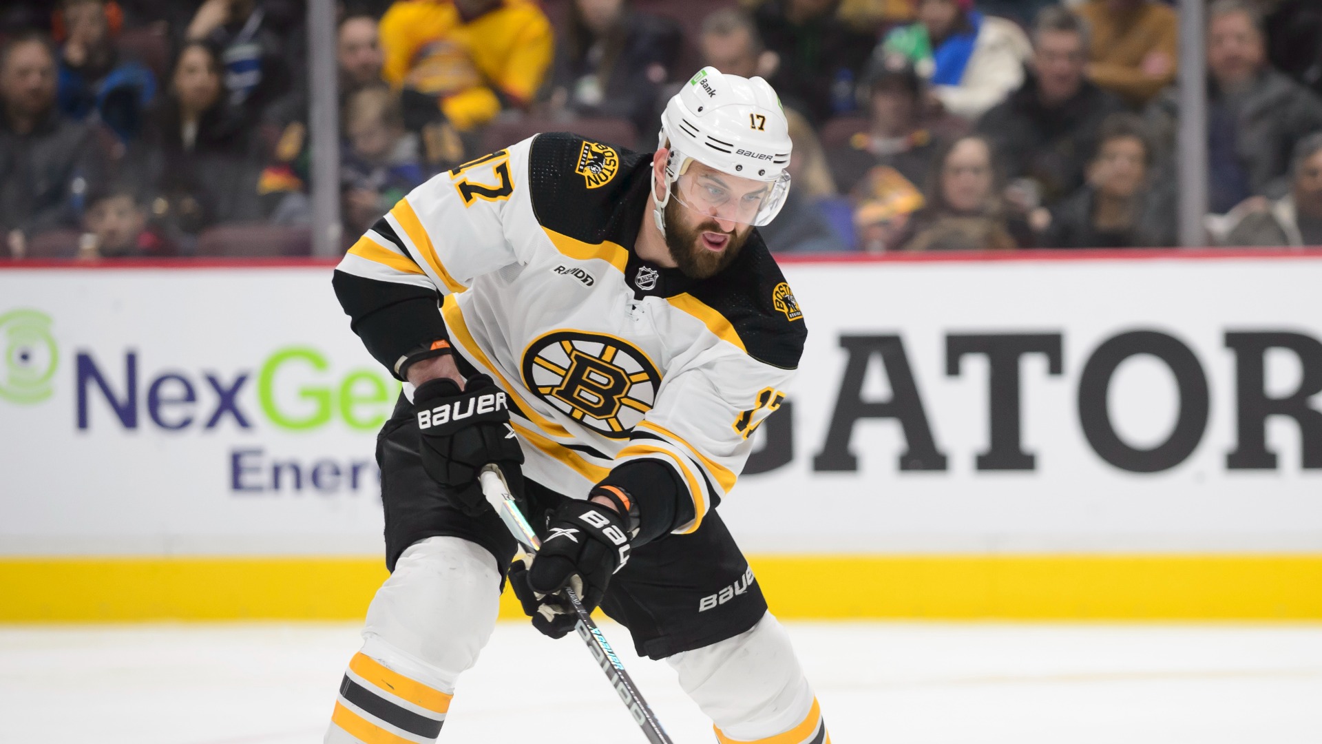 Boston Bruins forward Nick Foligno
