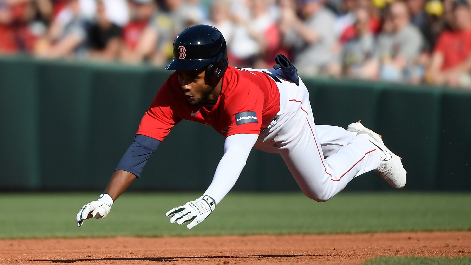 Boston Red Sox second baseman Pablo Reyes