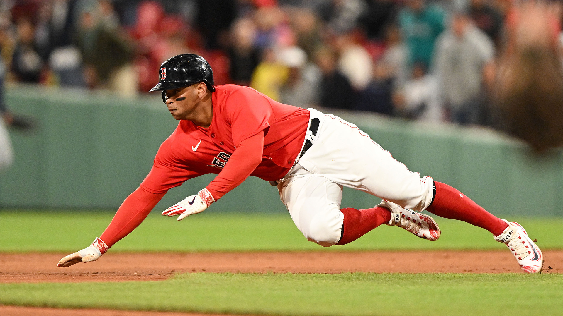 Red Sox third baseman Rafael Devers