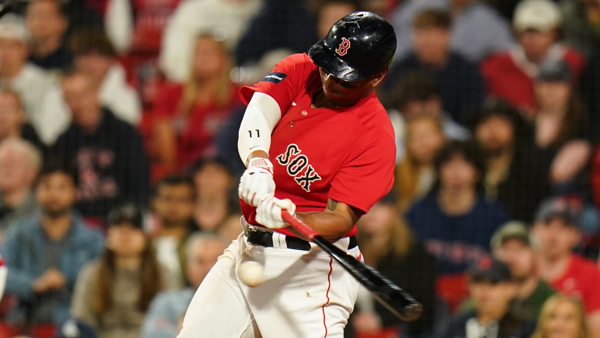 Boston Red Sox third baseman Rafael Devers