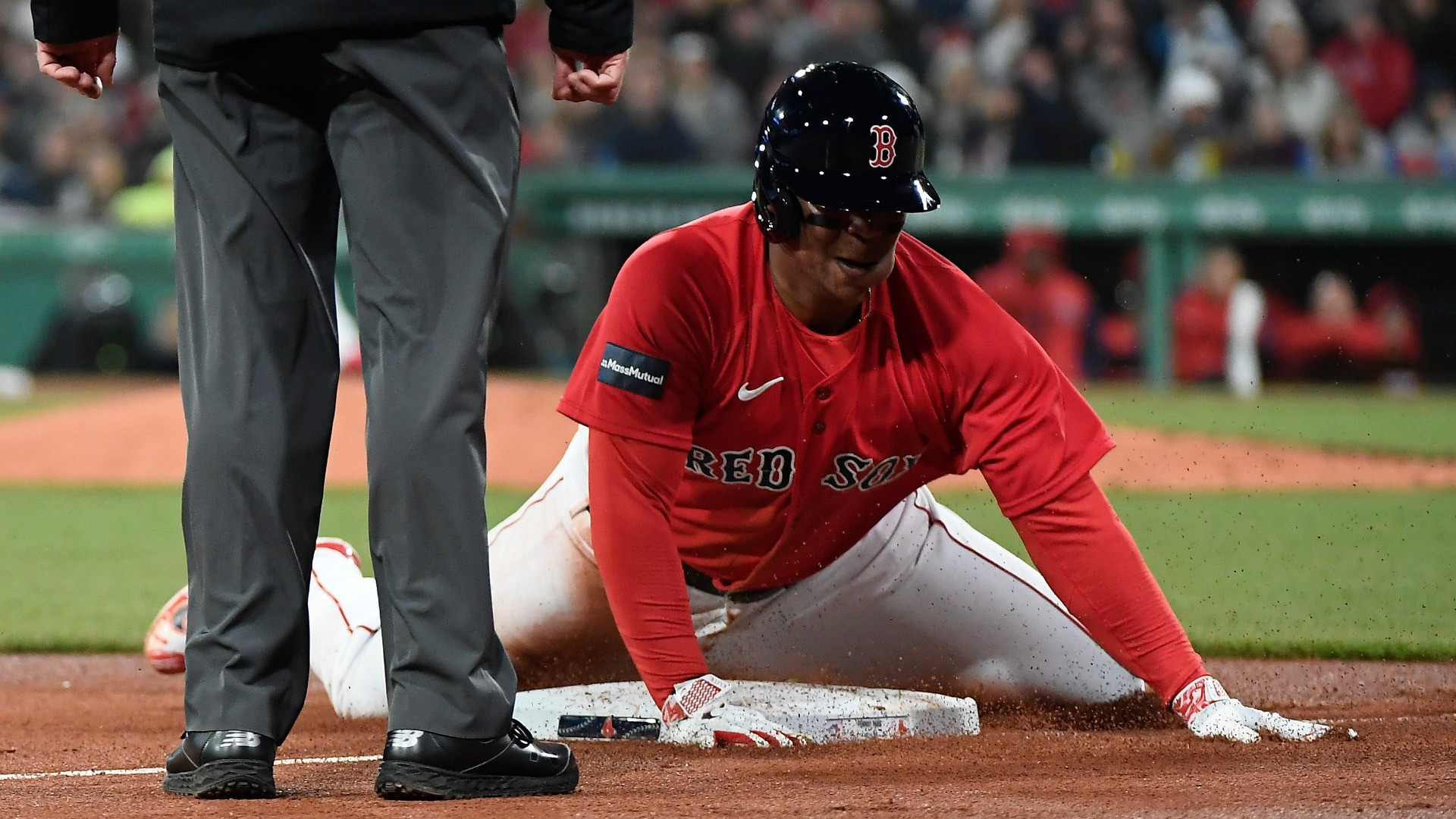 Boston Red Sox third baseman Rafael Devers