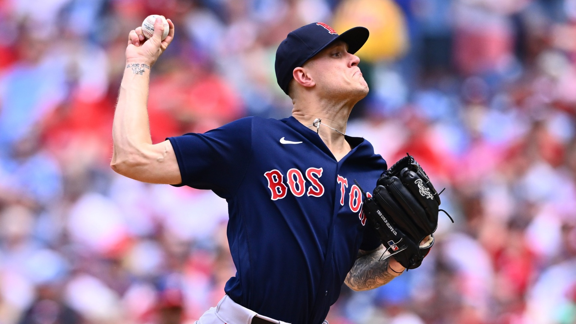Boston Red Sox starting pitcher Tanner Houck