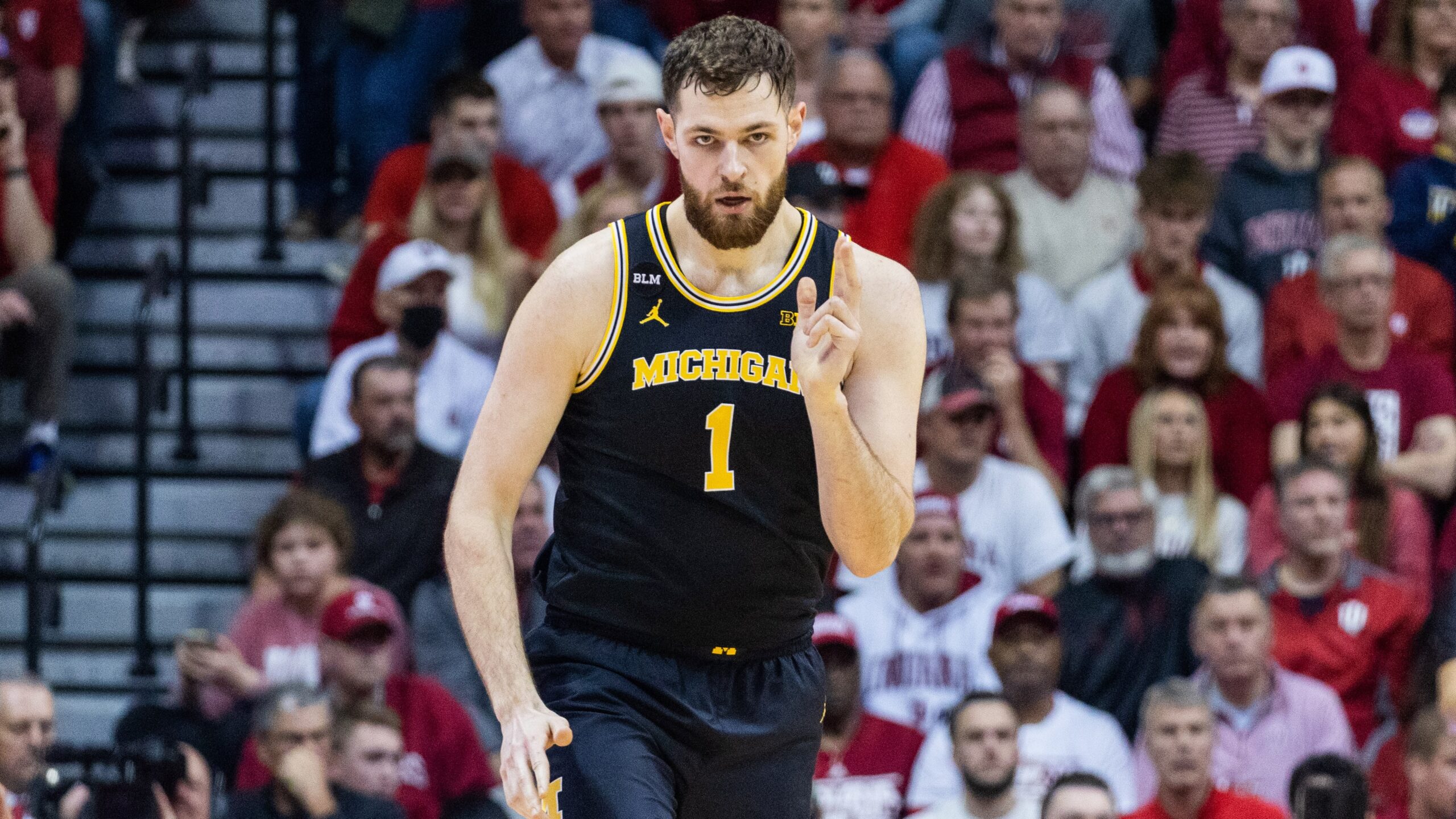 NCAA Basketball: Michigan at Indiana