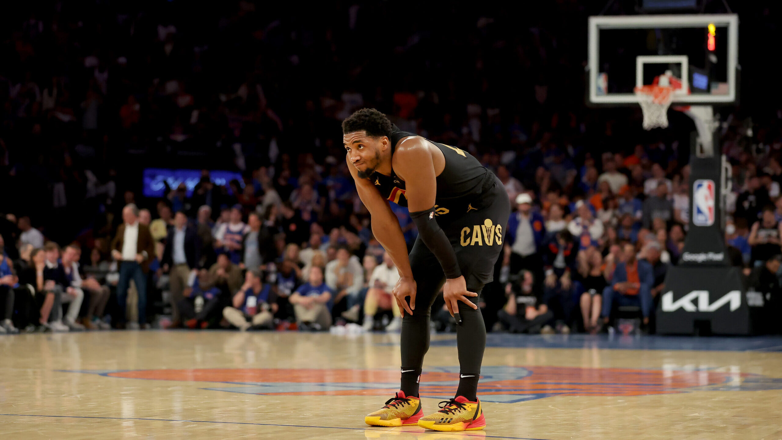 NBA: Playoffs-Cleveland Cavaliers at New York Knicks