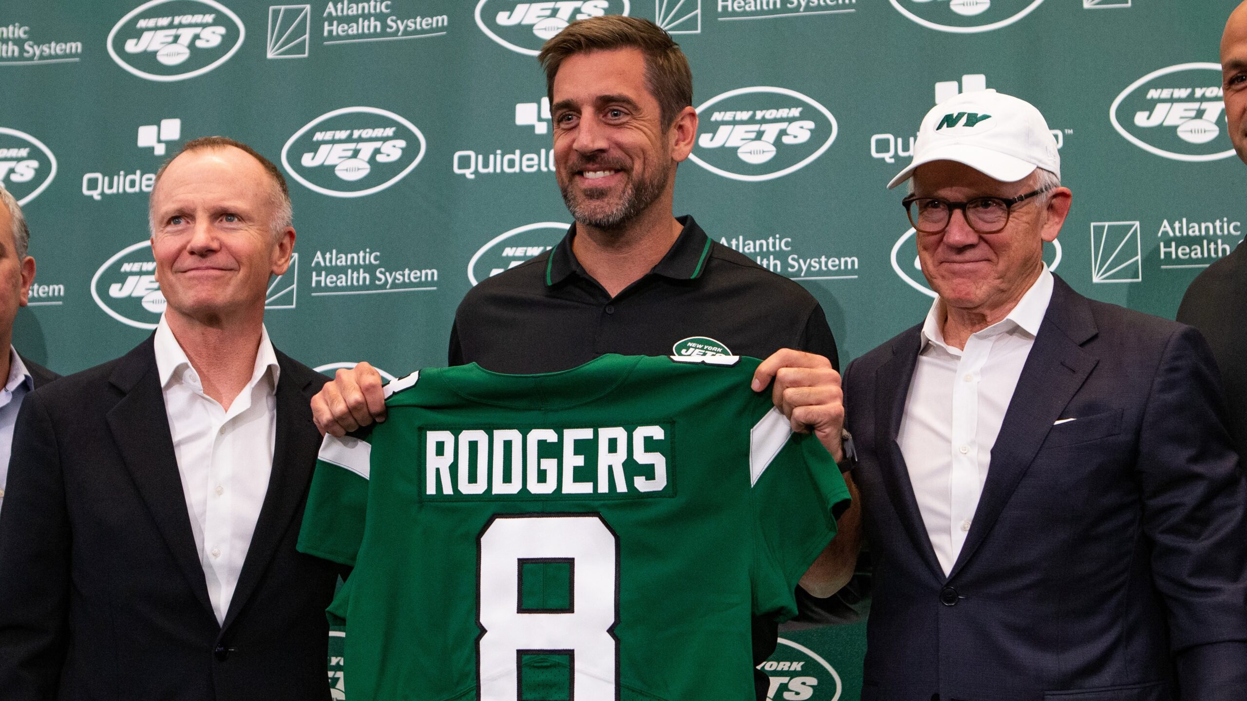 NFL: New York Jets-Aaron Rodgers Press Conference