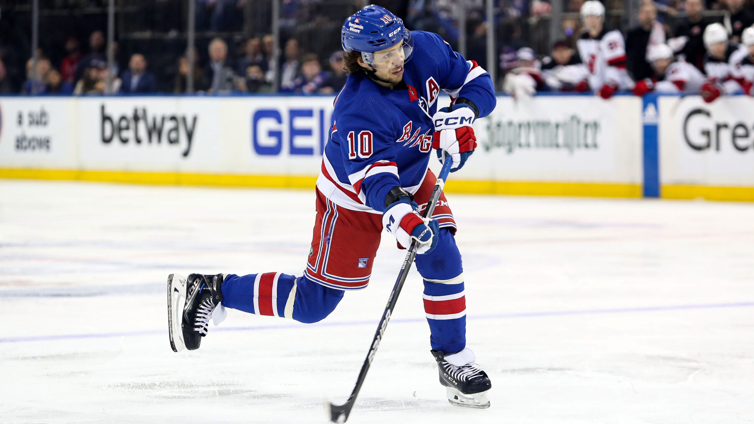 NHL: Stanley Cup Playoffs-New Jersey Devils at New York Rangers