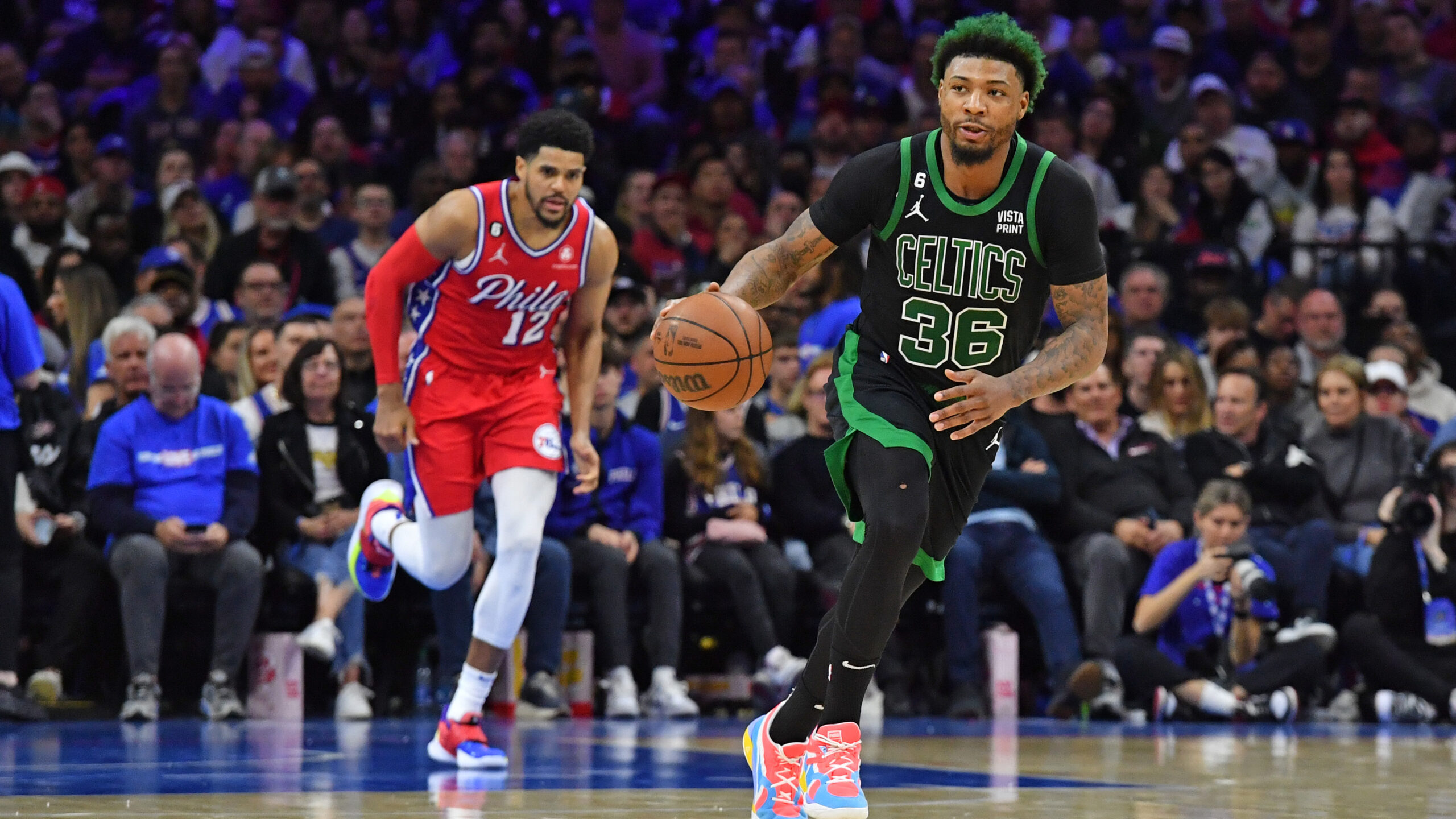 NBA: Playoffs-Boston Celtics at Philadelphia 76ers