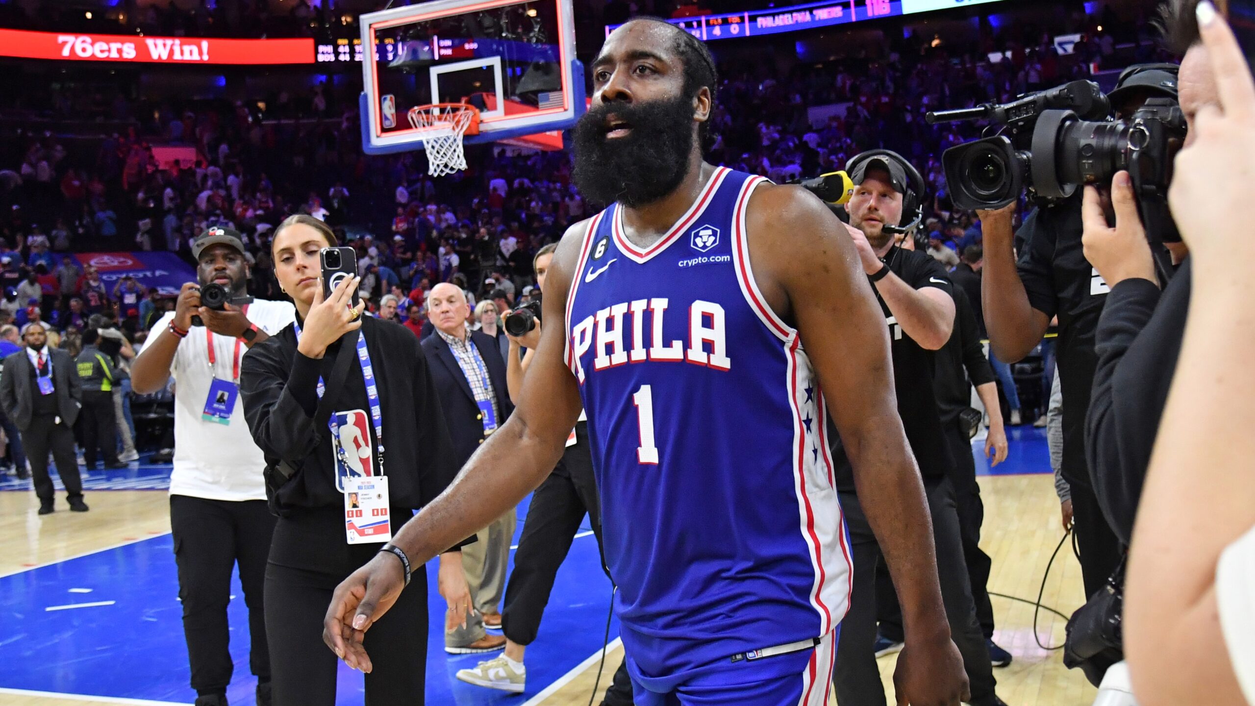 NBA: Playoffs-Boston Celtics at Philadelphia 76ers