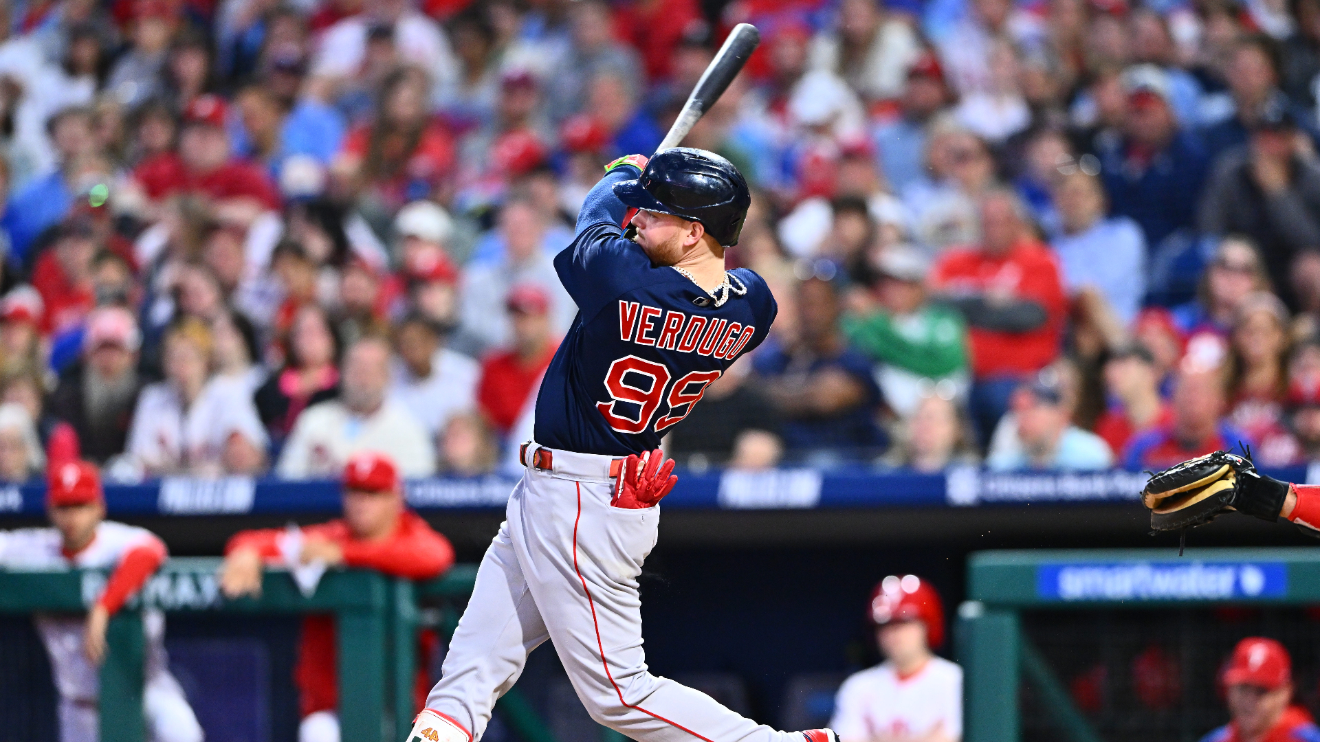 Boston Red Sox right fielder Alex Verdugo