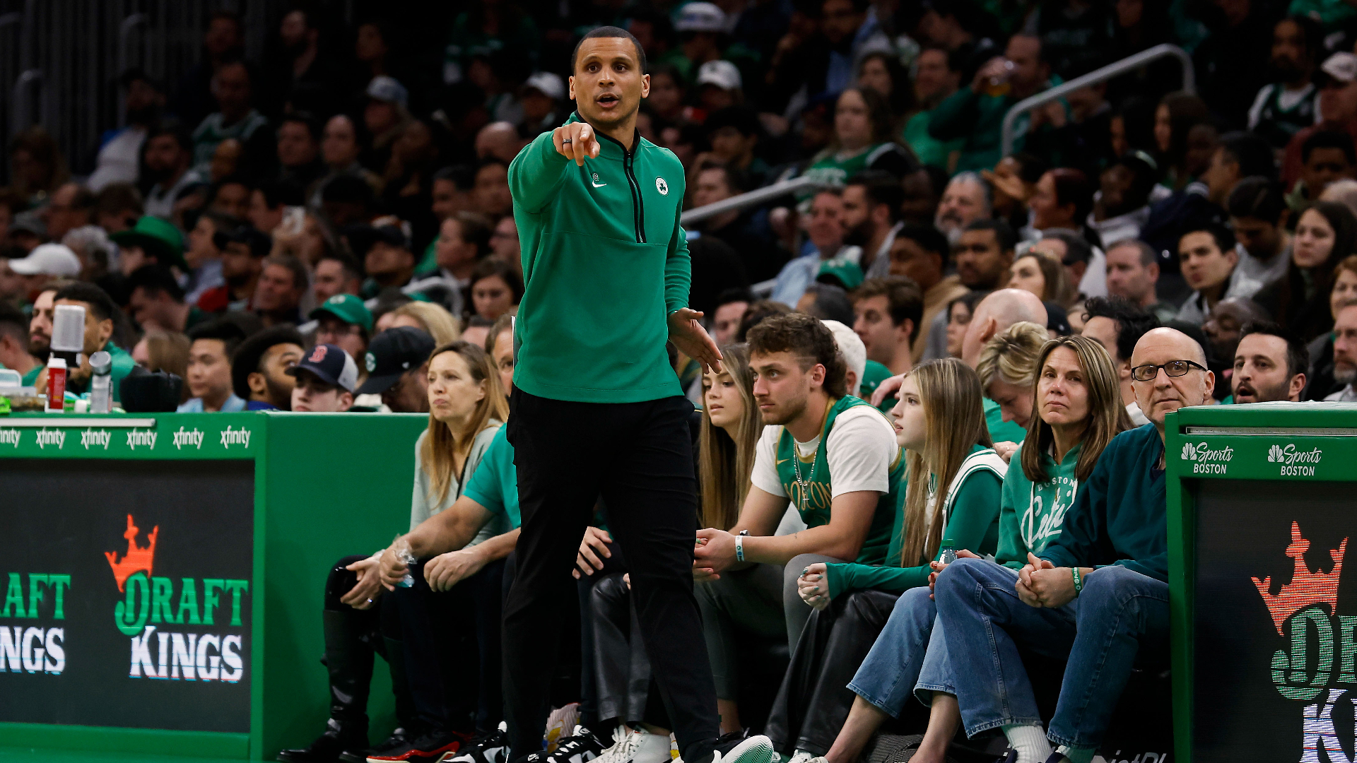 Boston Celtics head coach Joe Mazzulla