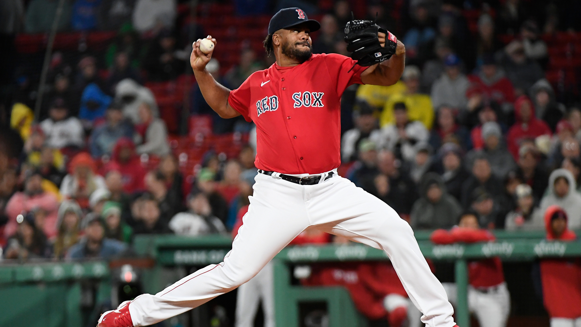 Boston Red Sox closer Kenley Jansen