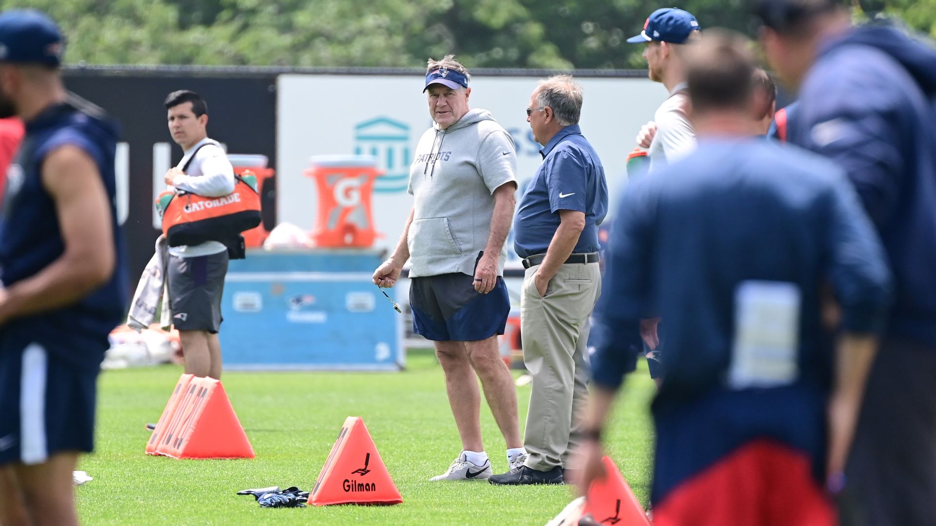 New England Patriots head coach Bill Belichick