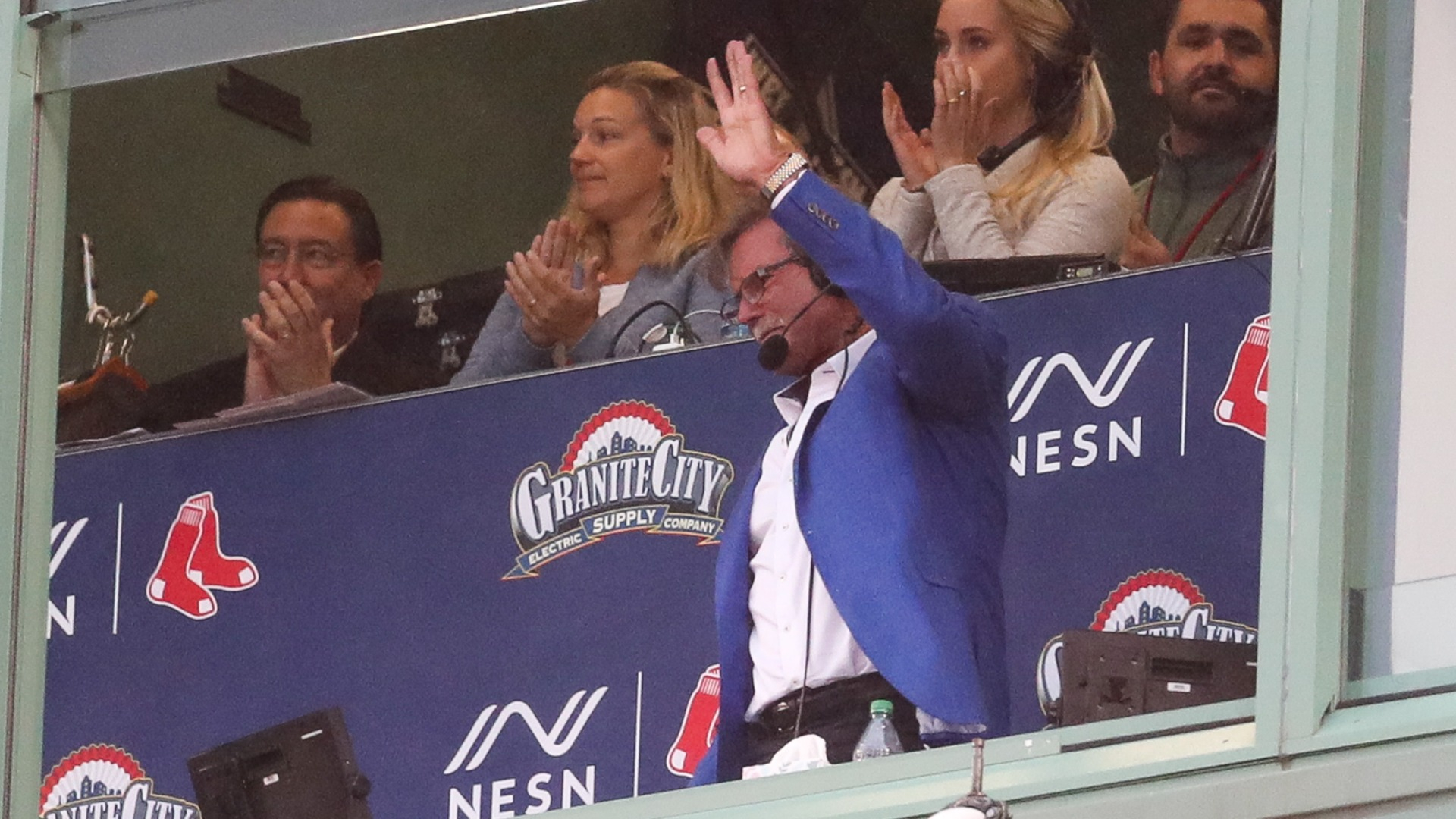 Former Boston Red Sox broadcaster Dennis Eckersley