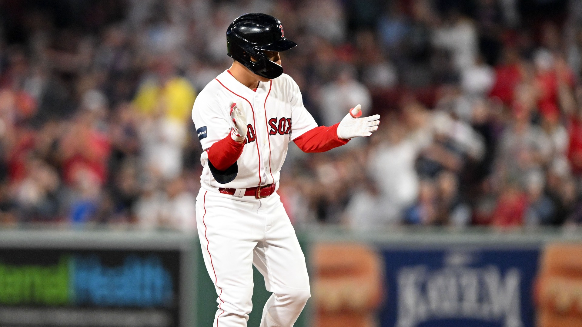 Boston Red Sox outfielder Masataka Yoshida