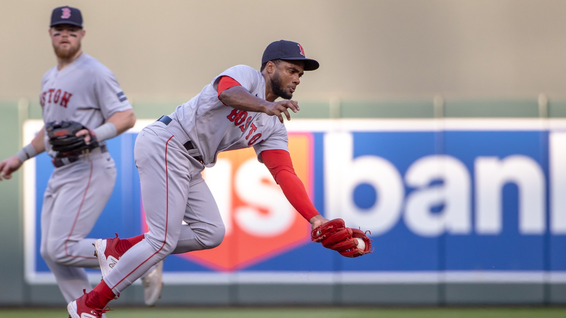Boston Red Sox infielder Pablo Reyes